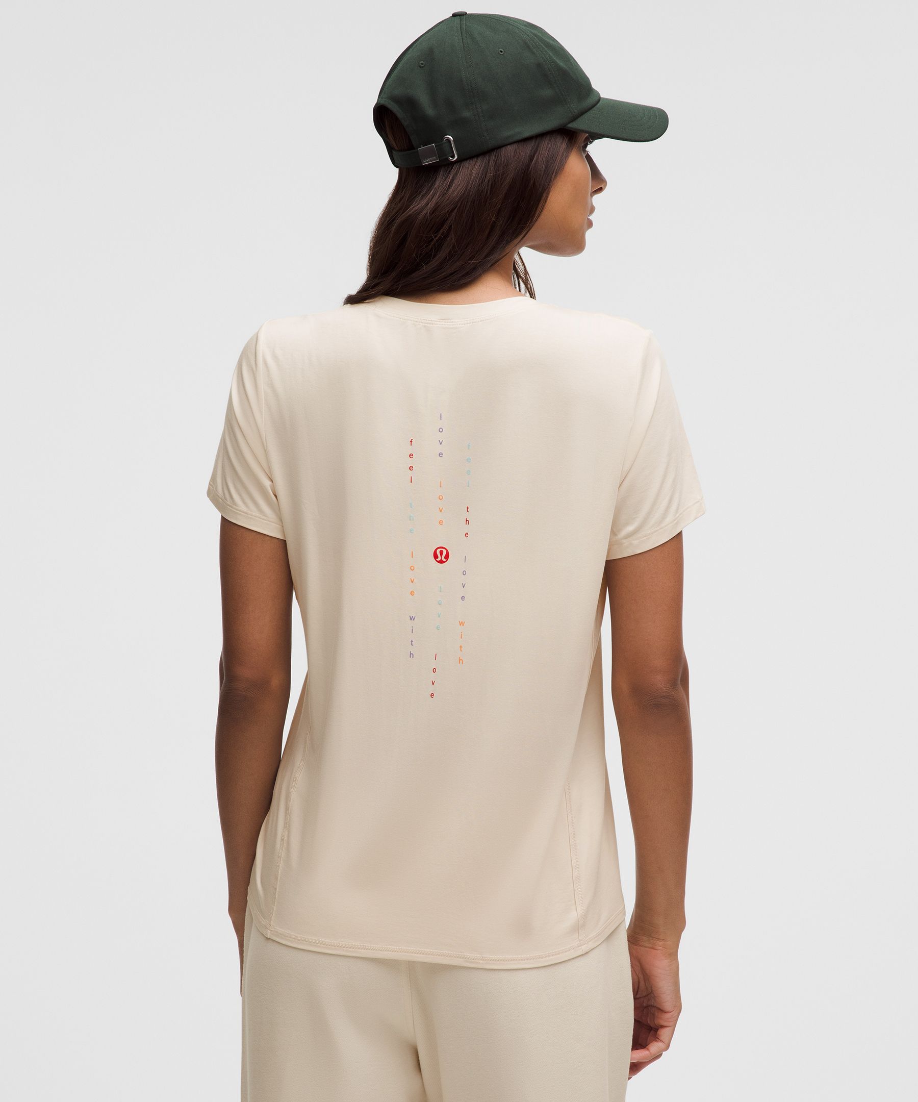 最終セール【lululemon】Silk-Blend Relaxed-Fit 半袖 Tシャツ Silk-Blend Relaxed-Fit Short-Sleeve Shirt | Women's Short