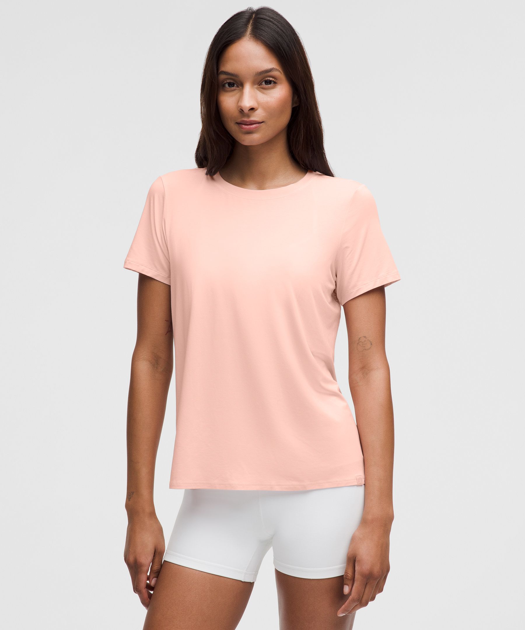 Silk-Blend Relaxed-Fit Short-Sleeve Shirt