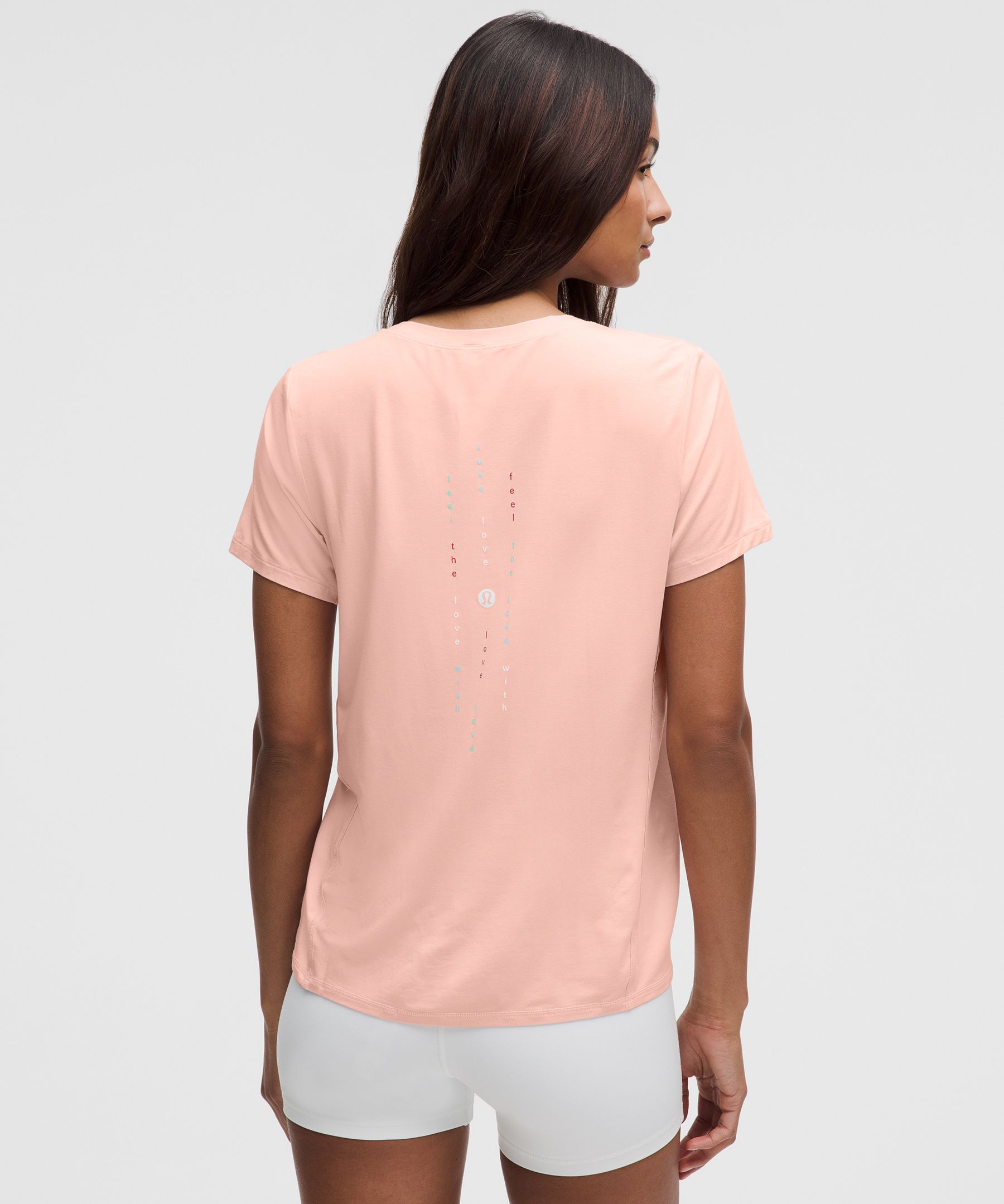 最終セール【lululemon】Silk-Blend Relaxed-Fit 半袖 Tシャツ Silk-Blend Relaxed-Fit Short-Sleeve Shirt | Women's Short