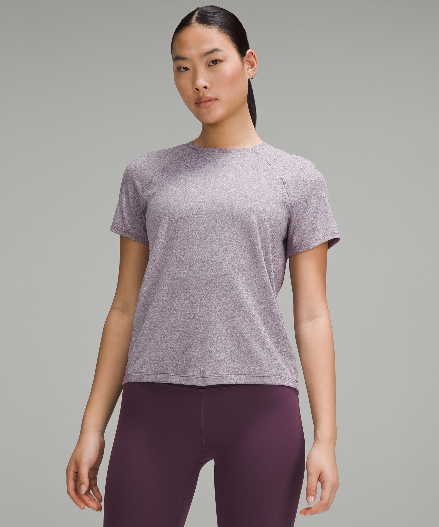 Lululemon License To Train Classic-fit T-shirt In Purple