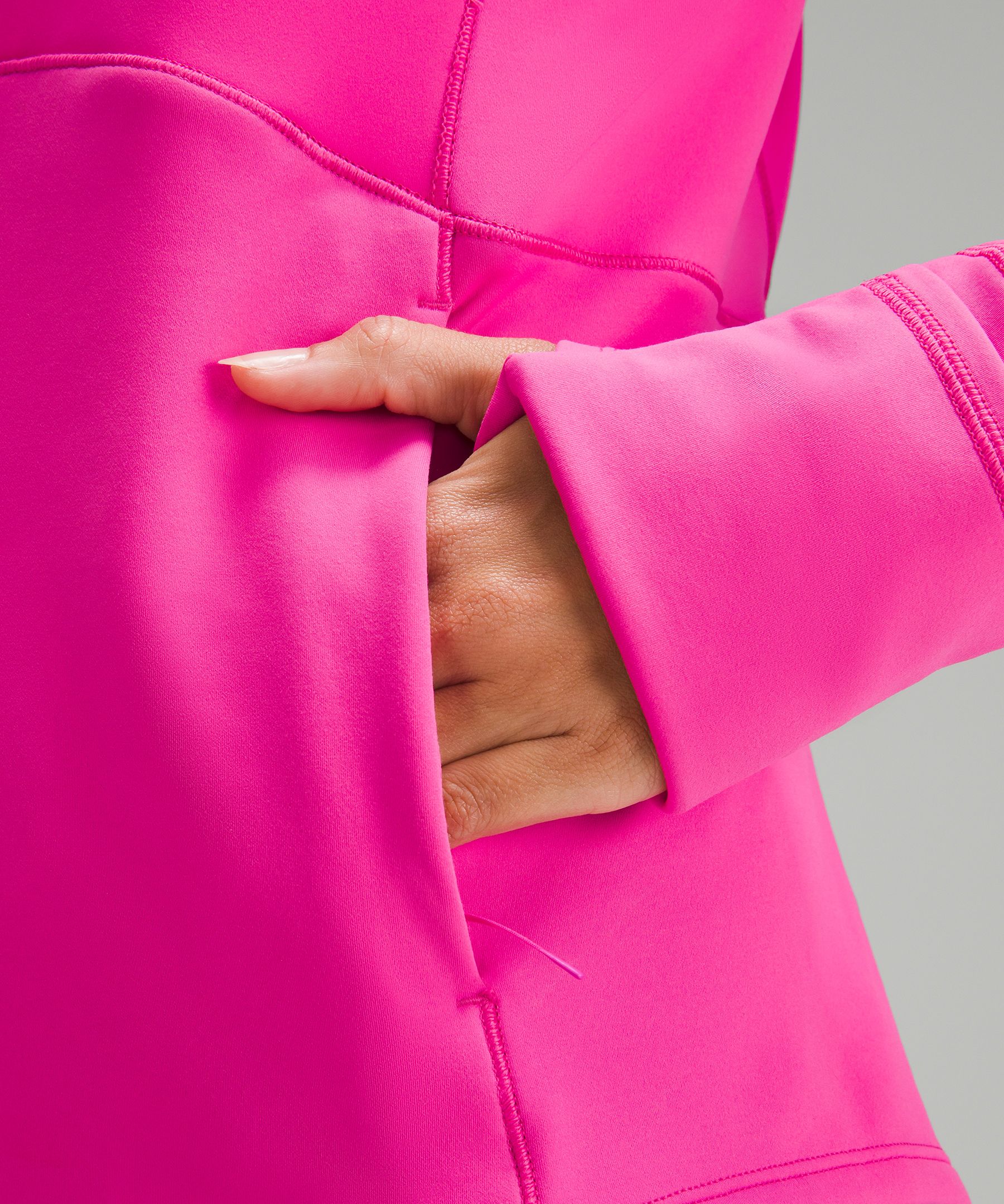 Sudadera con media cremallera para correr en climas fr&iacute;os