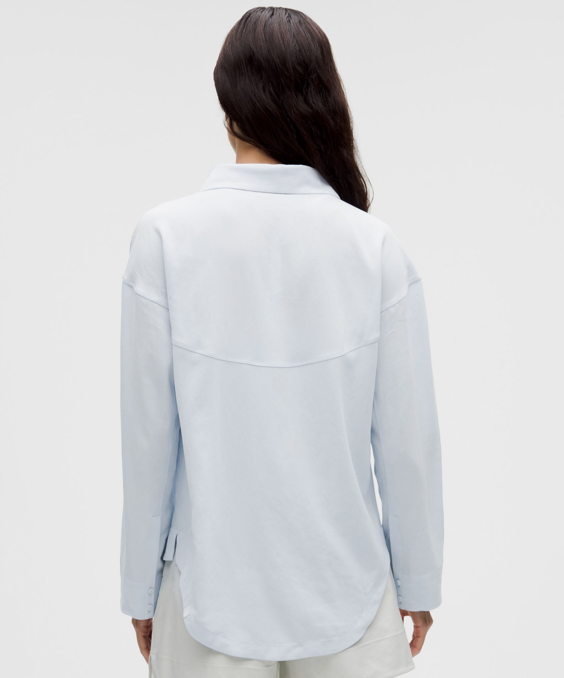 Lululemon Long Button-front Shirt