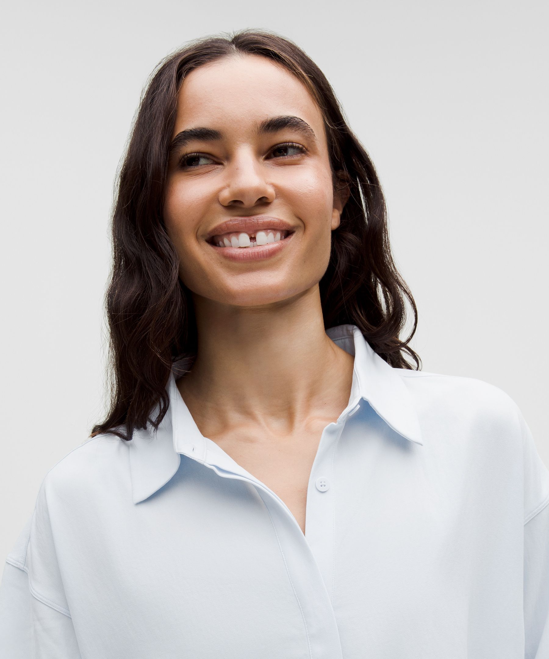 Lululemon Long Button-front Shirt