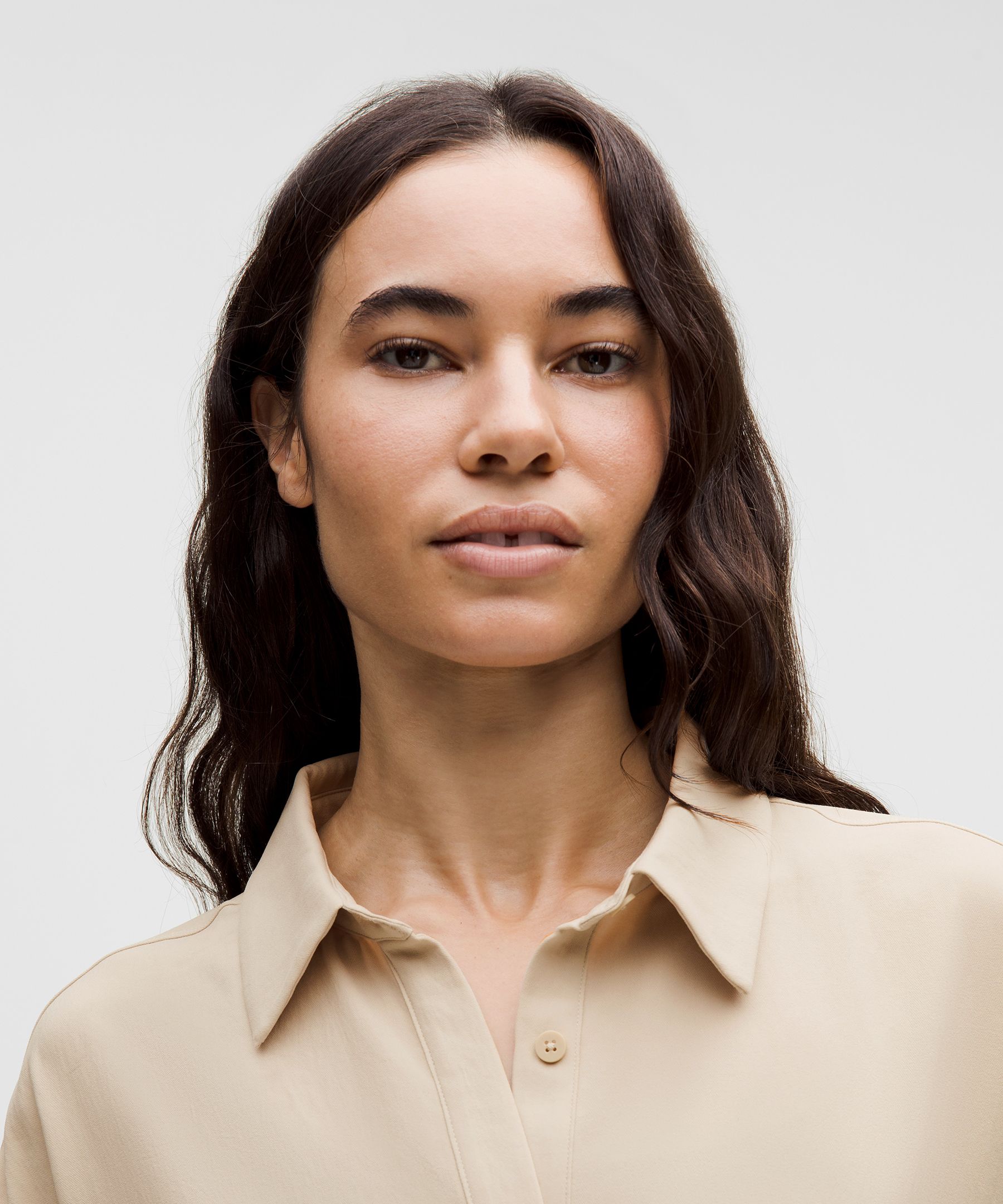 Lululemon Long Button-front Shirt