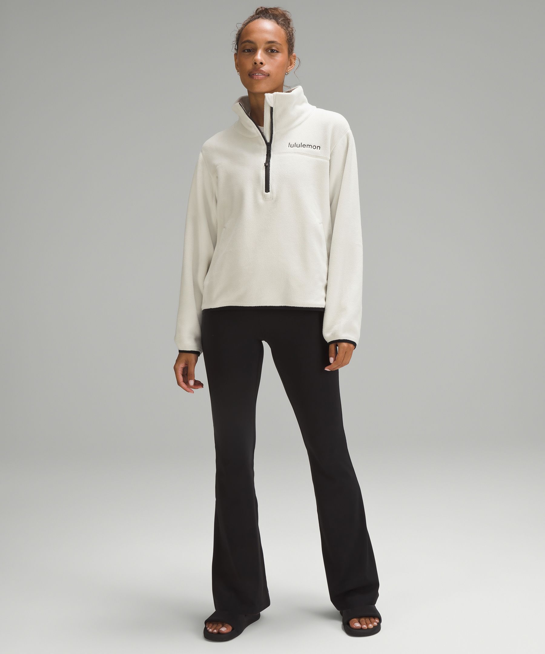 Half zip women's on sale sweater