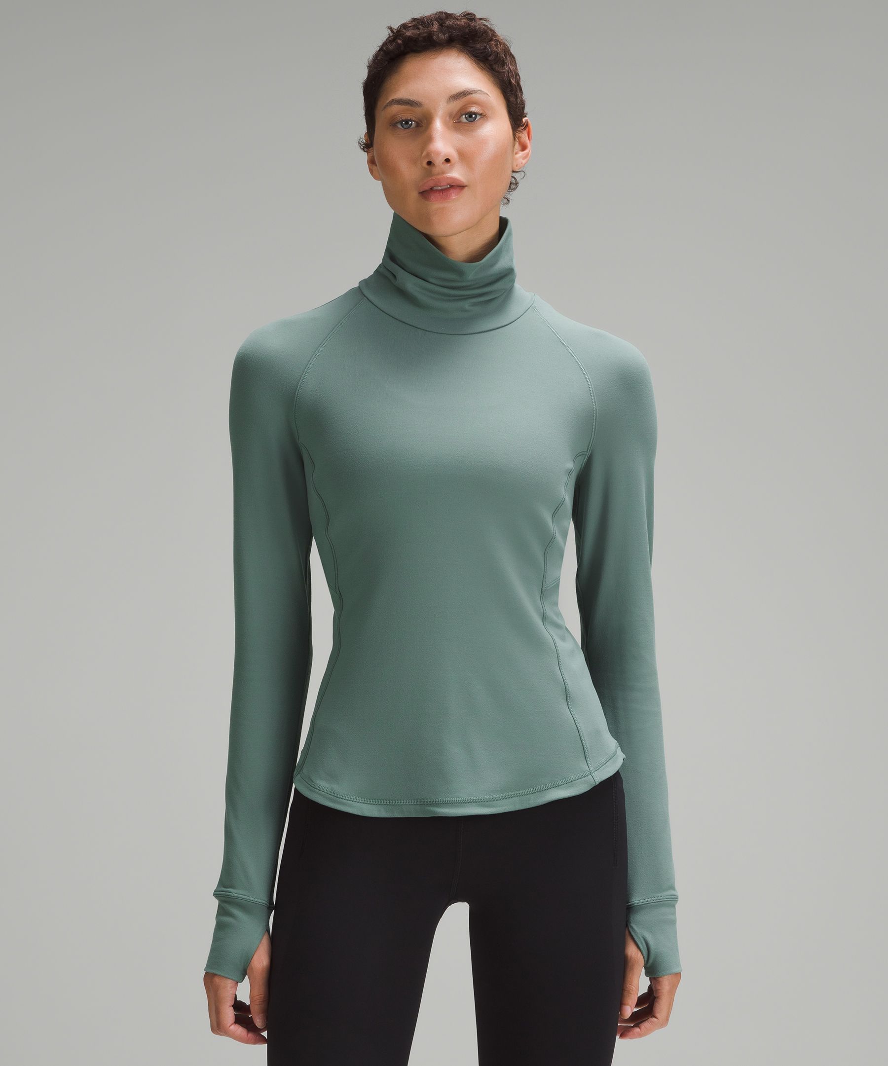 Lululemon It's Rulu Run Mockneck Long-sleeve Shirt