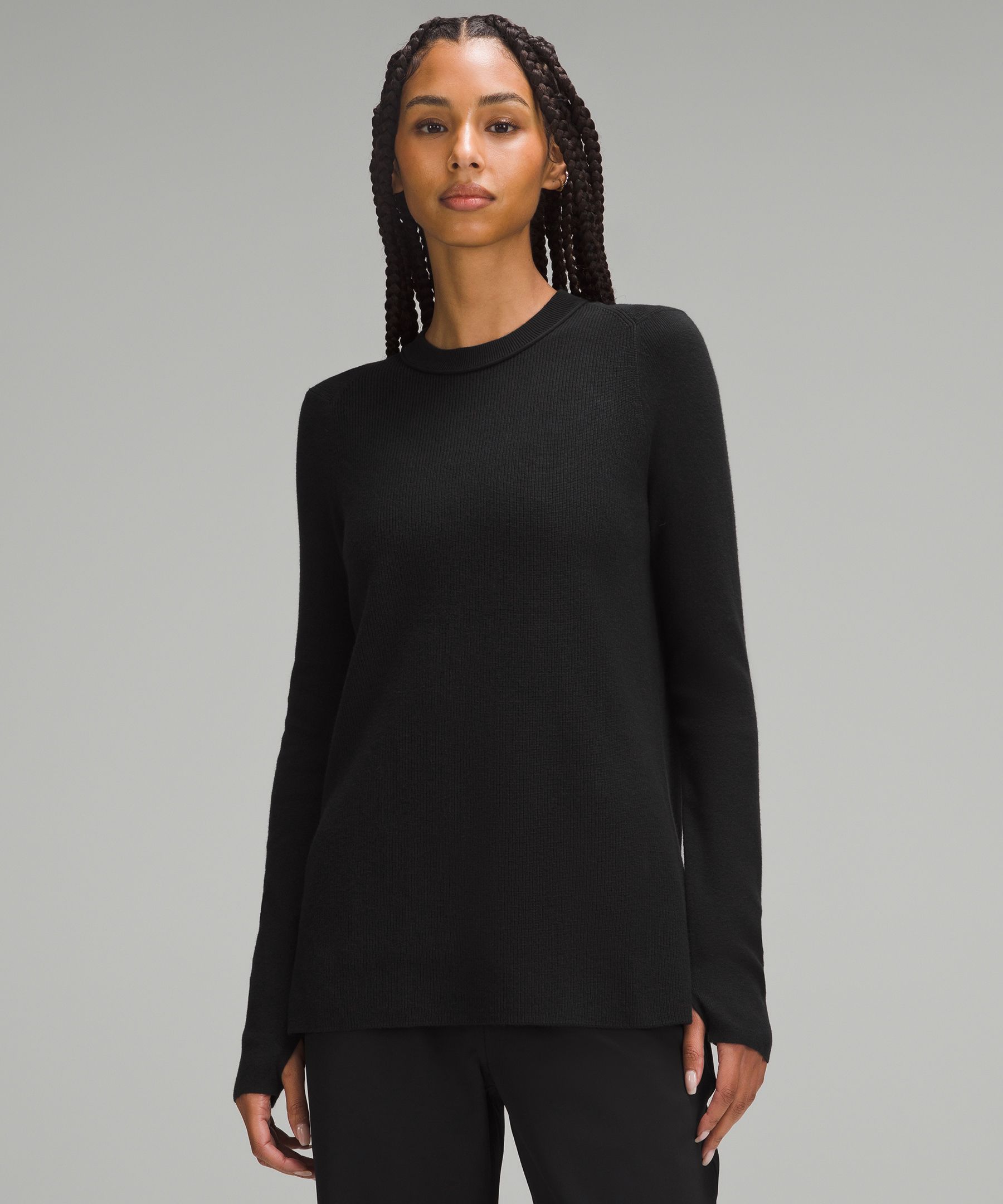 Lululemon Press Pause Pullover High Neck Sweatshirt in Black Size 8 - $36 -  From Emily