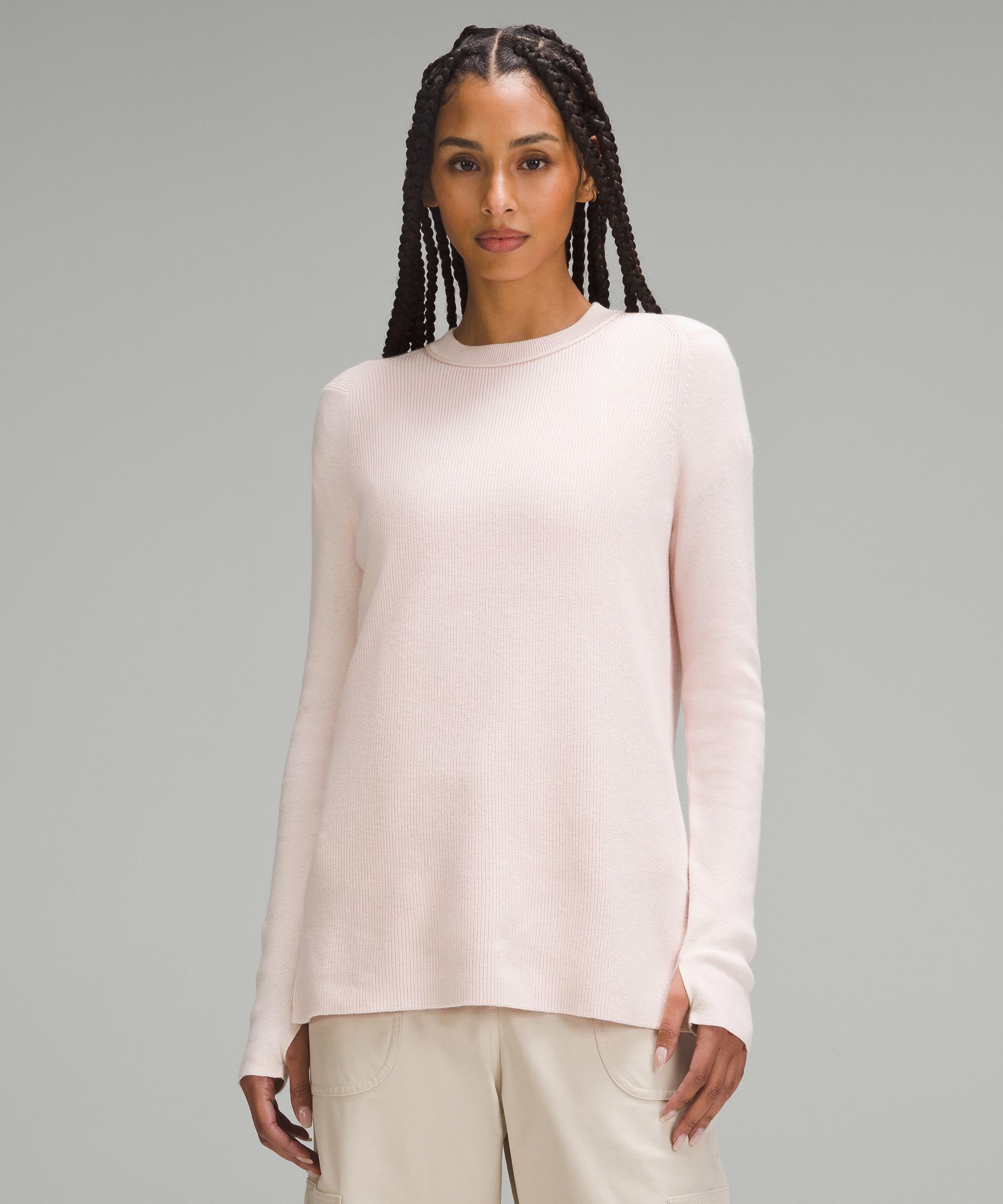 Lululemon Take It All In Cotton-blend Sweater