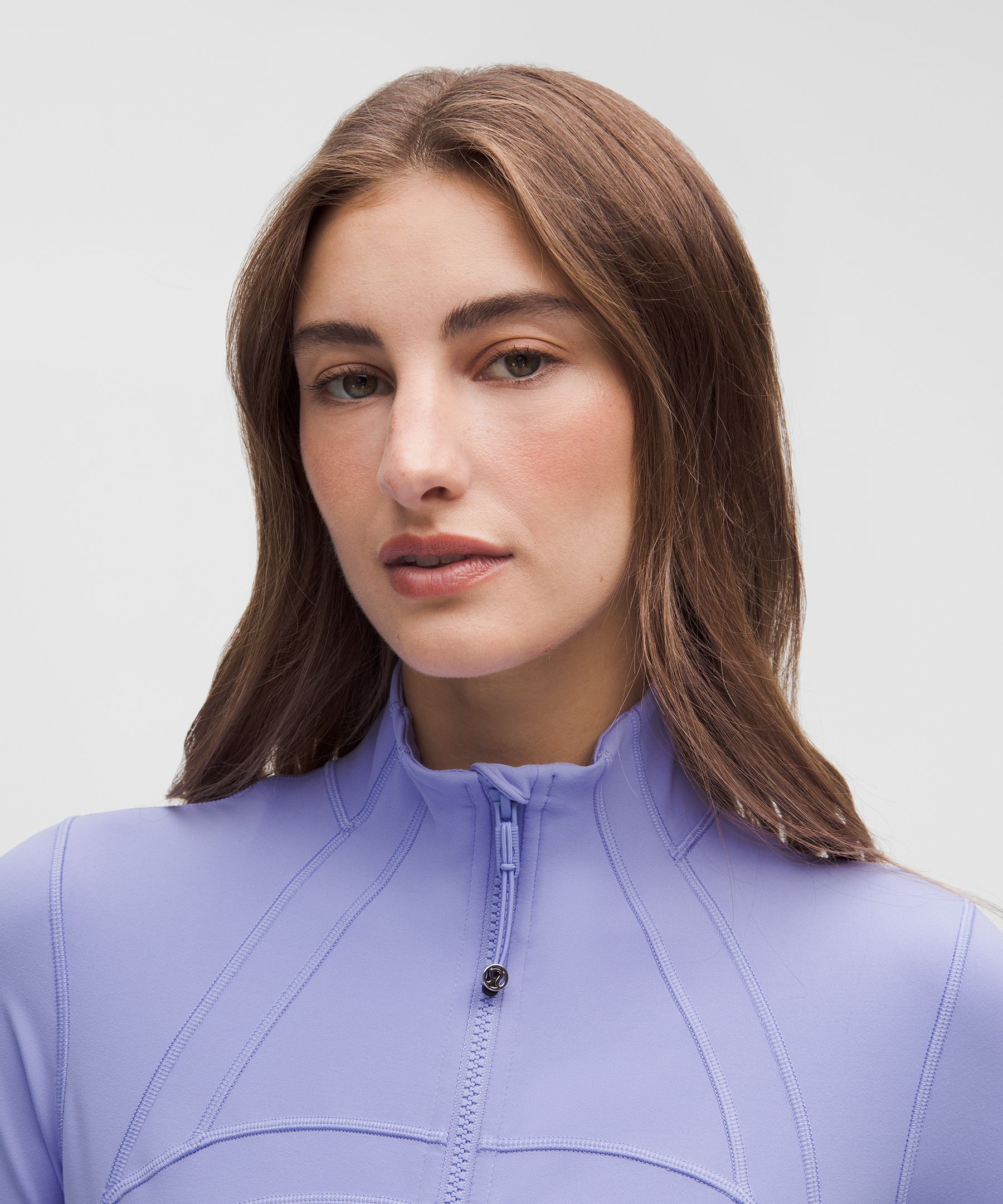 Lululemon Define Cropped Jacket In Blue