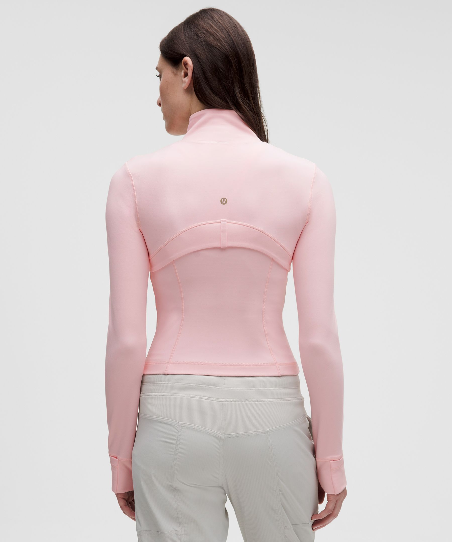 Lululemon Define Cropped Jacket In Pink