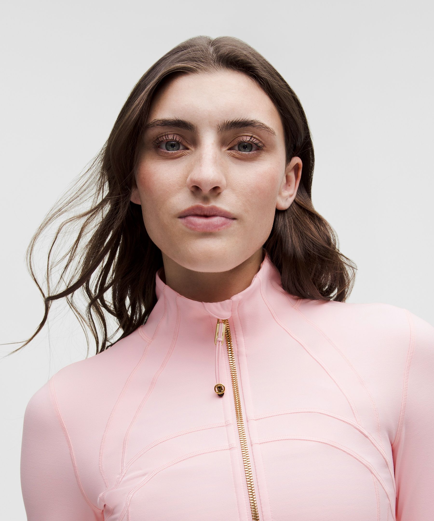 Lululemon Define Cropped Jacket In Pink
