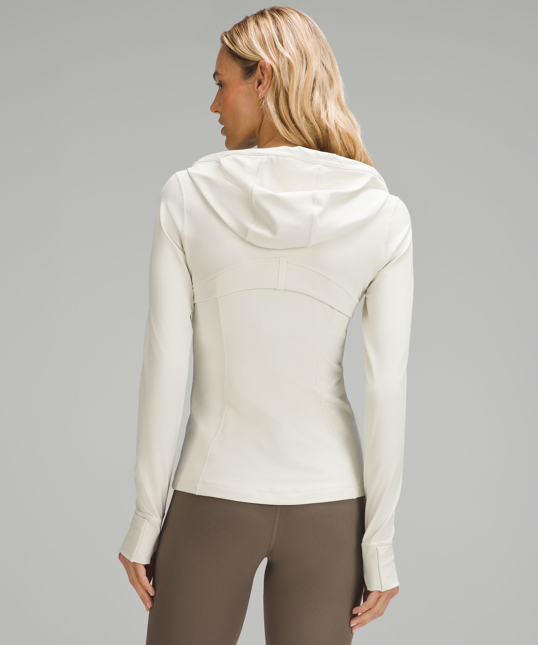 nulu hooded define jacket in pink taupe (8) & 28” aligns in spray ombré  jubilee multi (6) 💞 : r/lululemon