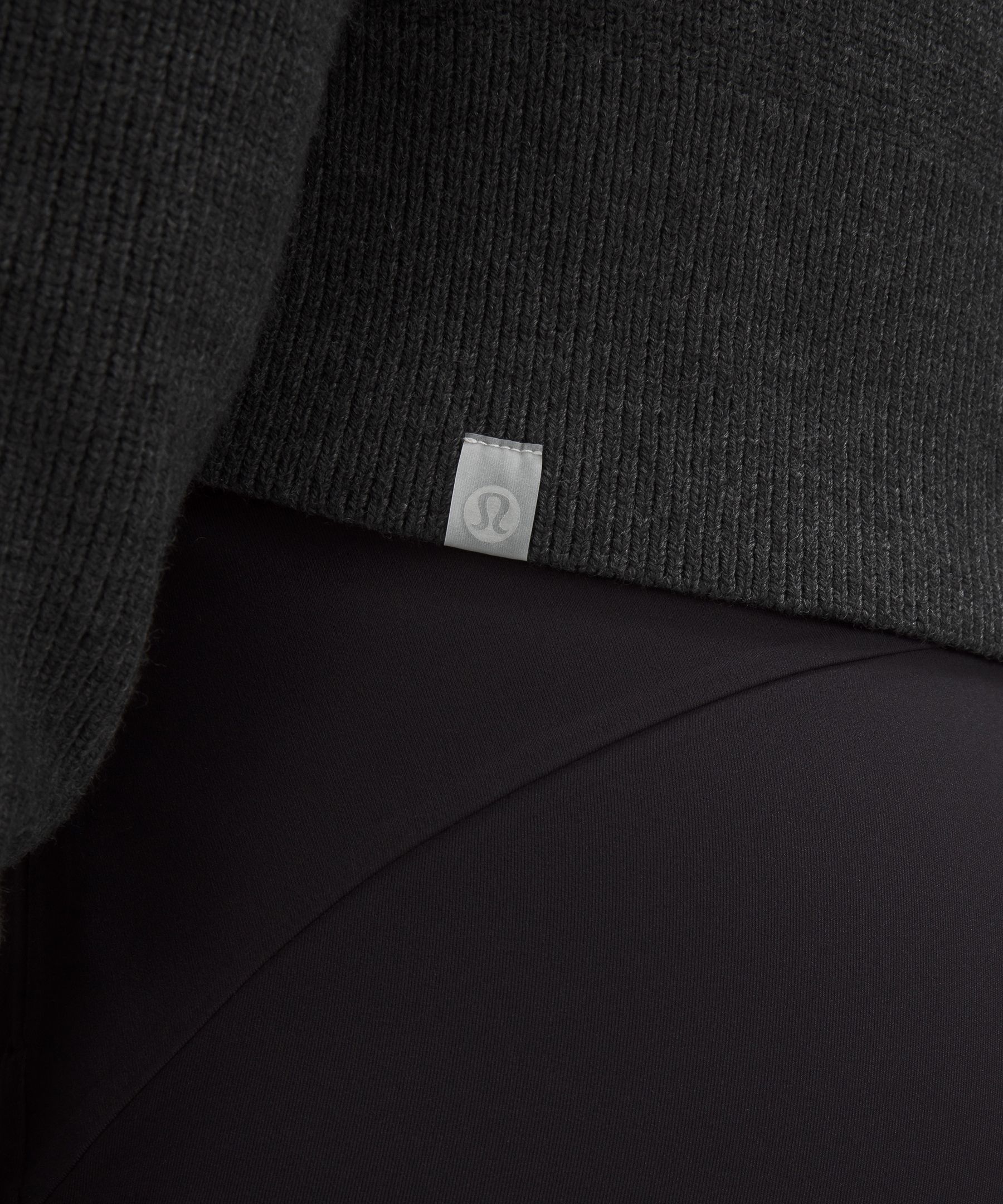 Lululemon Switch Up Long Sleeve Hoodie - Heathered Black - lulu fanatics