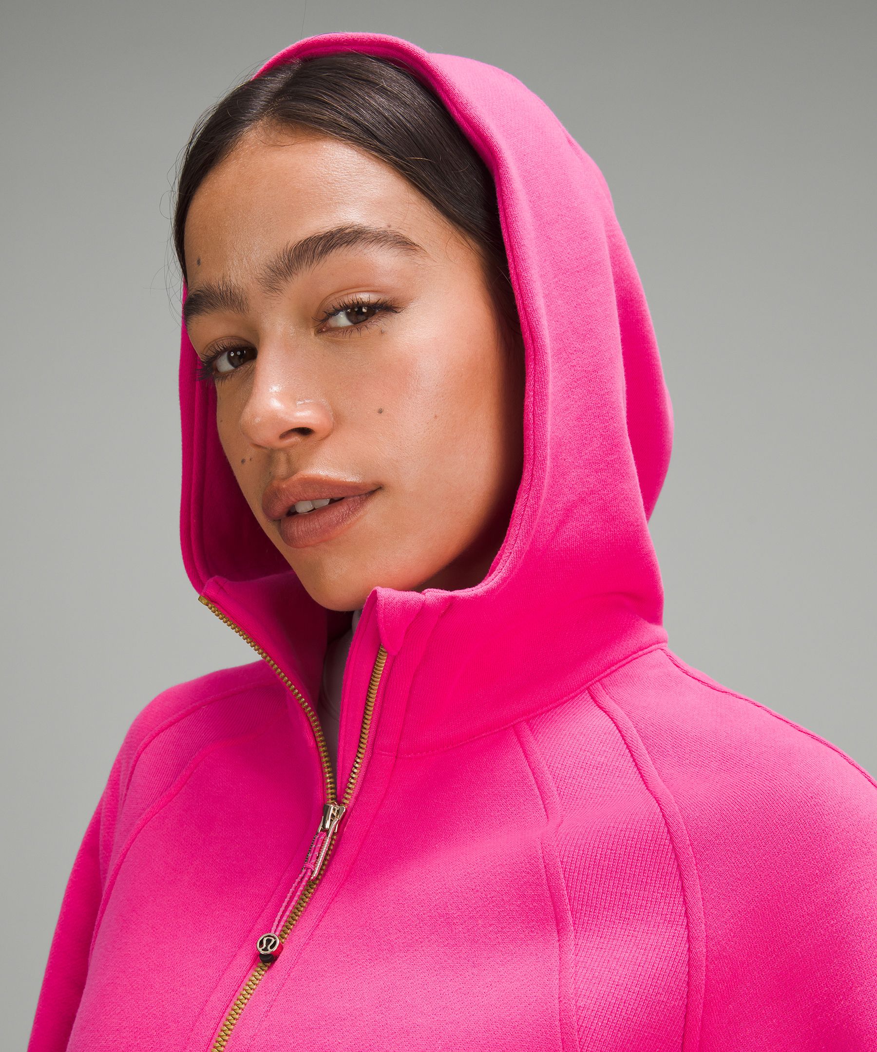 lululemon athletica Scuba Oversized-fit Cotton-blend Hoody in Pink