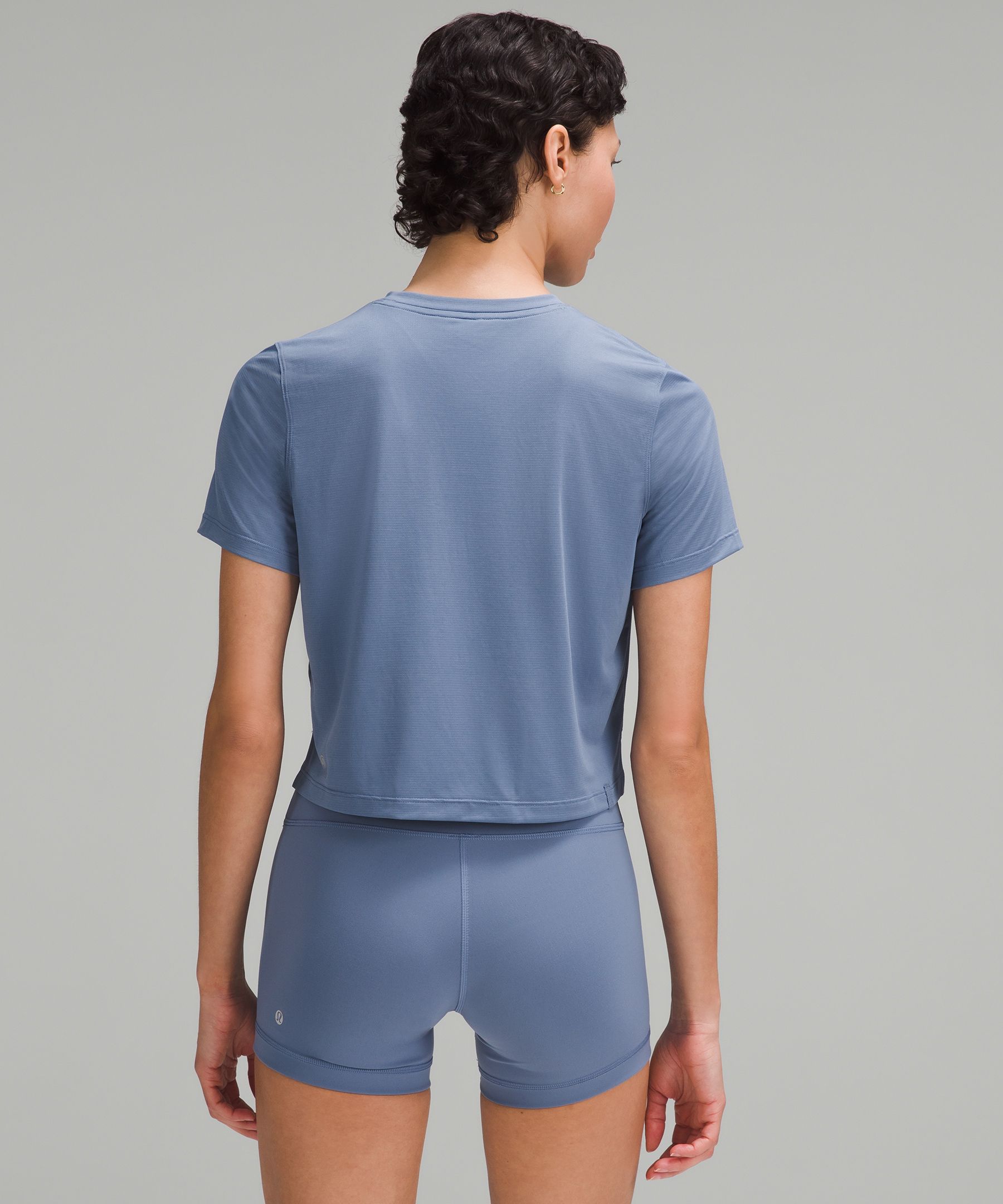 Shop Lululemon Ultralight Waist-length T-shirt