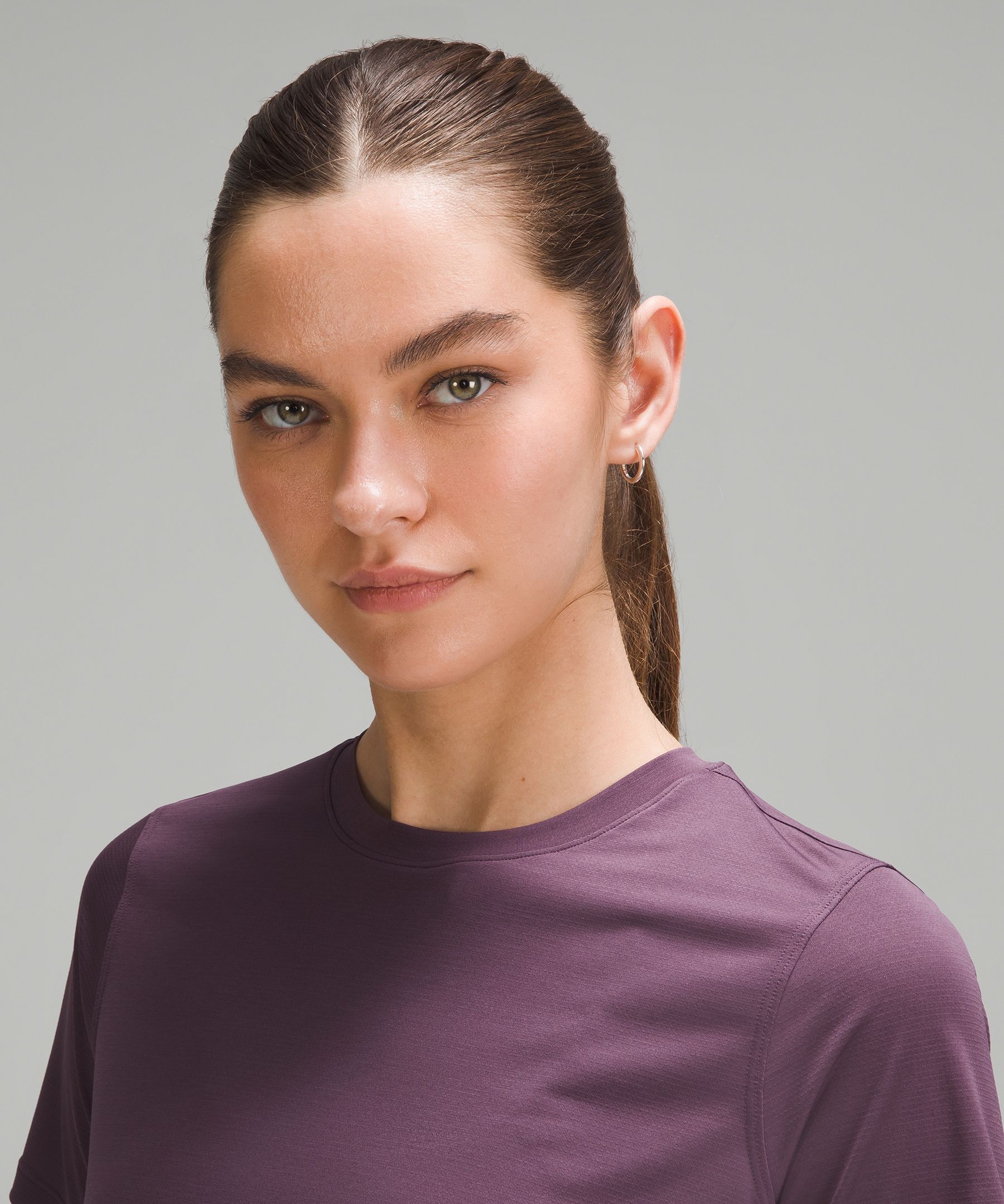 Shop Lululemon Ultralight Waist-length T-shirt