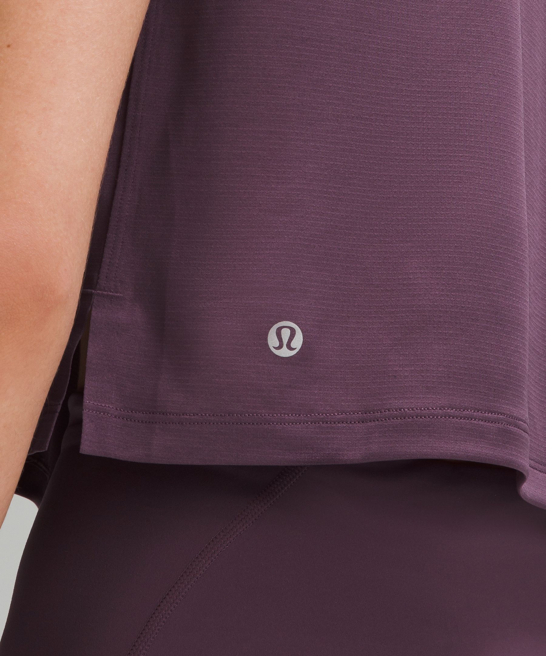 Shop Lululemon Ultralight Waist-length T-shirt