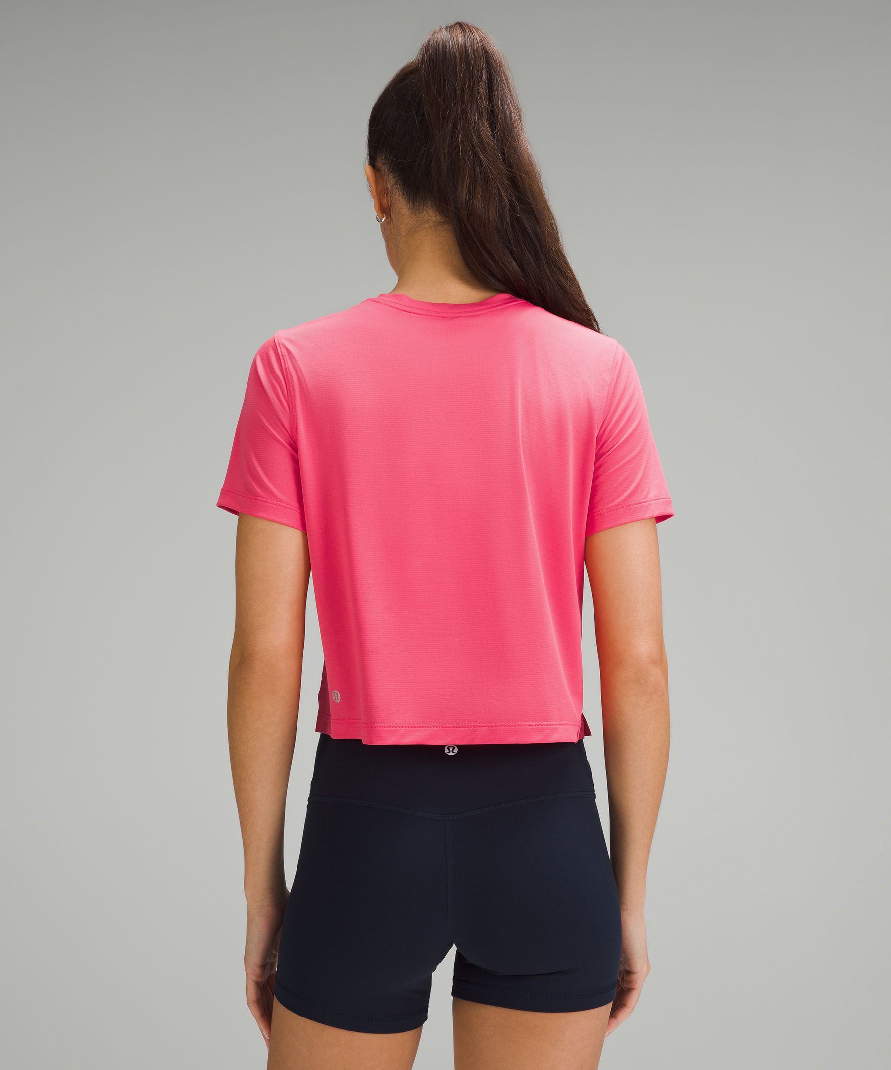 Shop Lululemon Ultralight Waist-length T-shirt