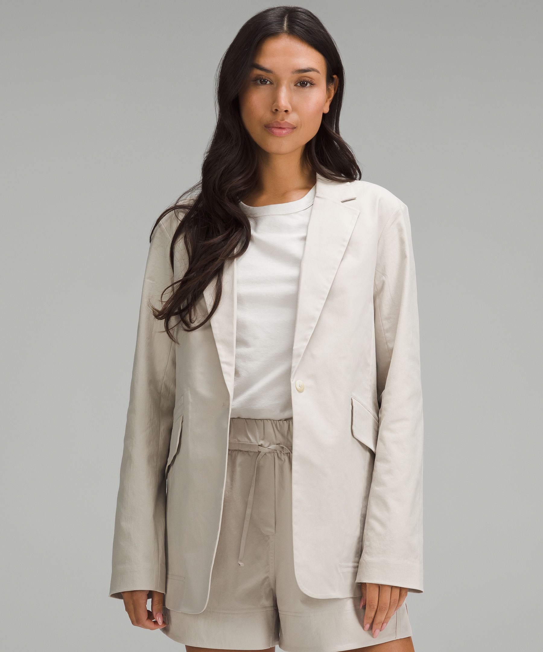 Lululemon athletica Relaxed-Fit Twill Blazer, Women's Coats & Jackets