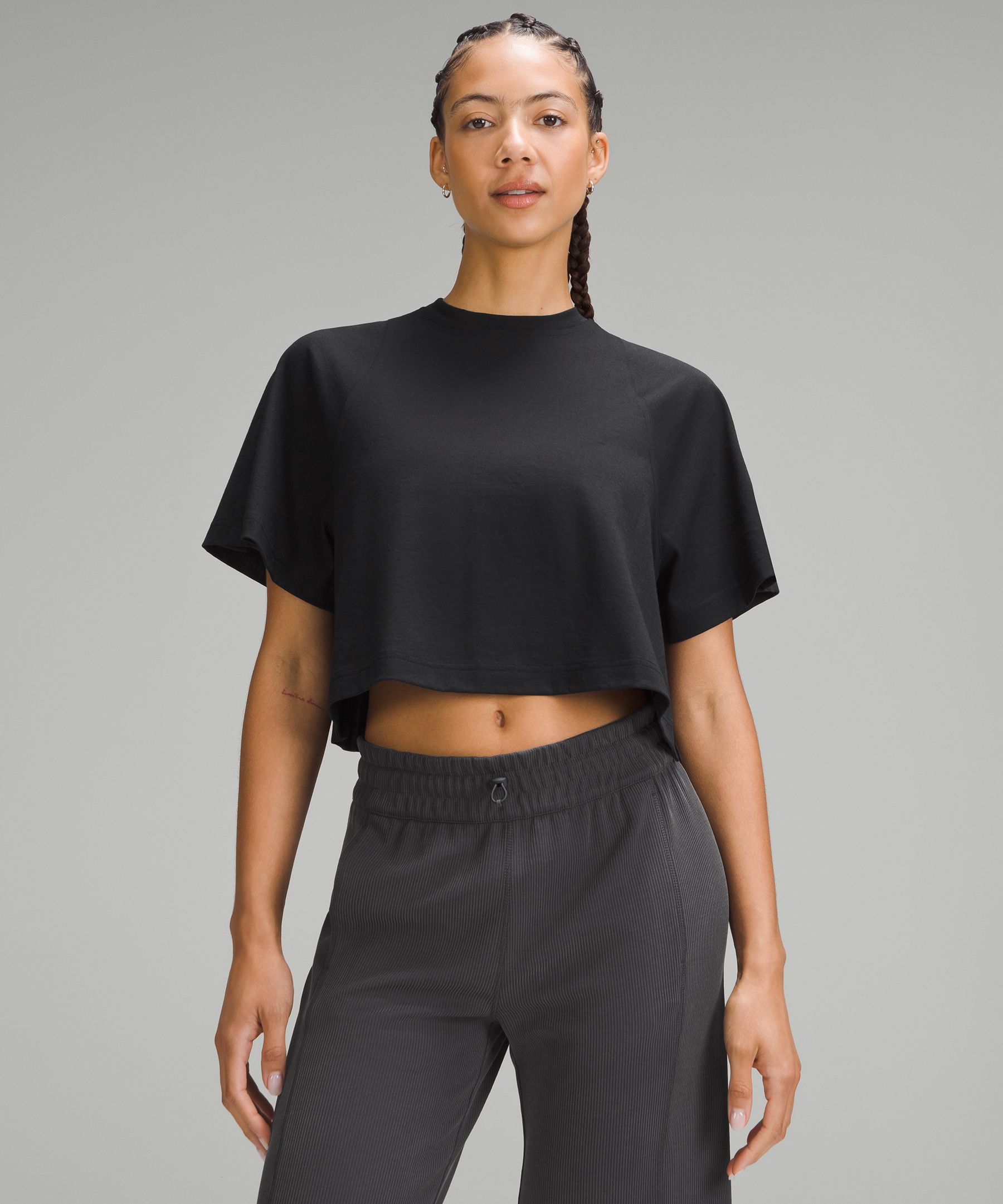 Sheer Crewneck T-Shirt