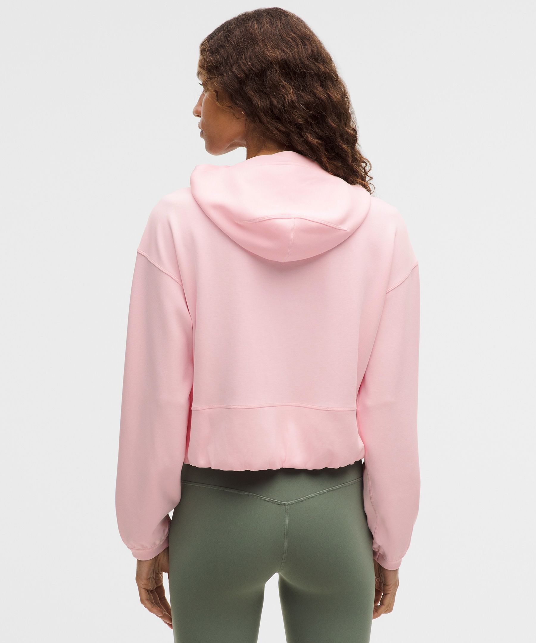 lululemon Softstreme フーディ XSピンク 裏起毛 美品 Lululemon Softstreme Full-Zip Hoodie - Pink Haze - lulu fanatics