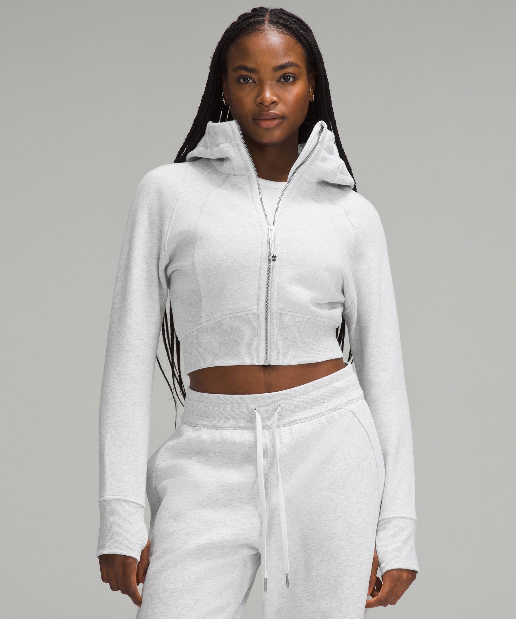 Scuba Full Zip Cropped Hoodie Lululemon EU