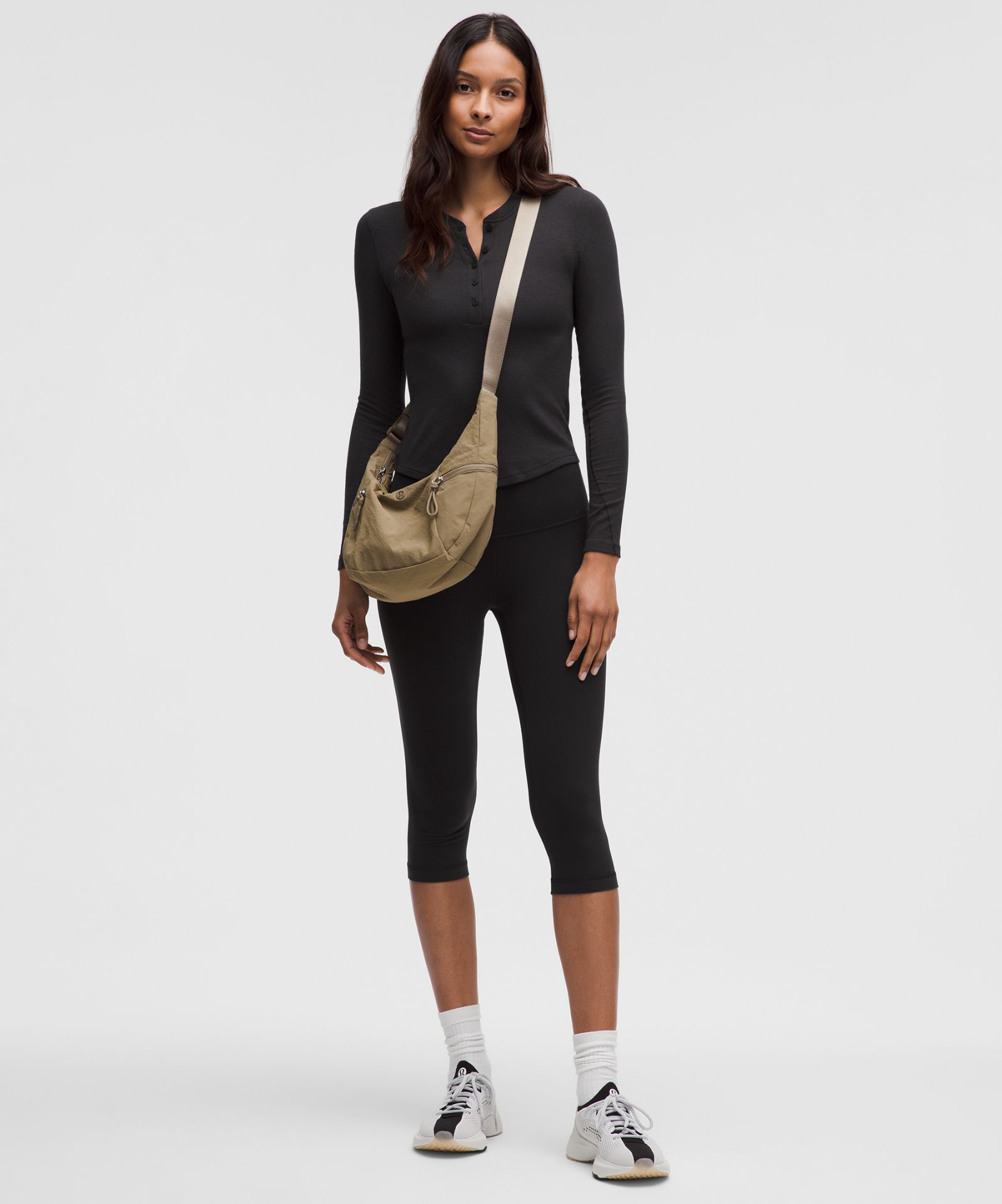 Женский лонгслив Lululemon Hold Tight Henley — фото 2