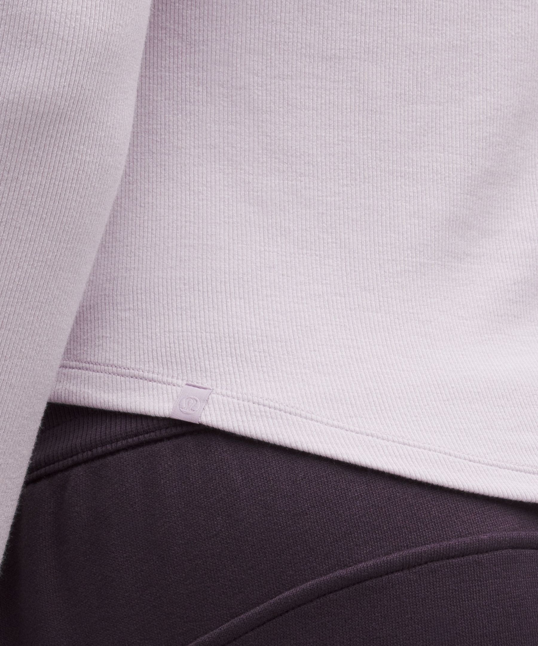 Lululemon Hold Tight Long-sleeve Henley In Purple