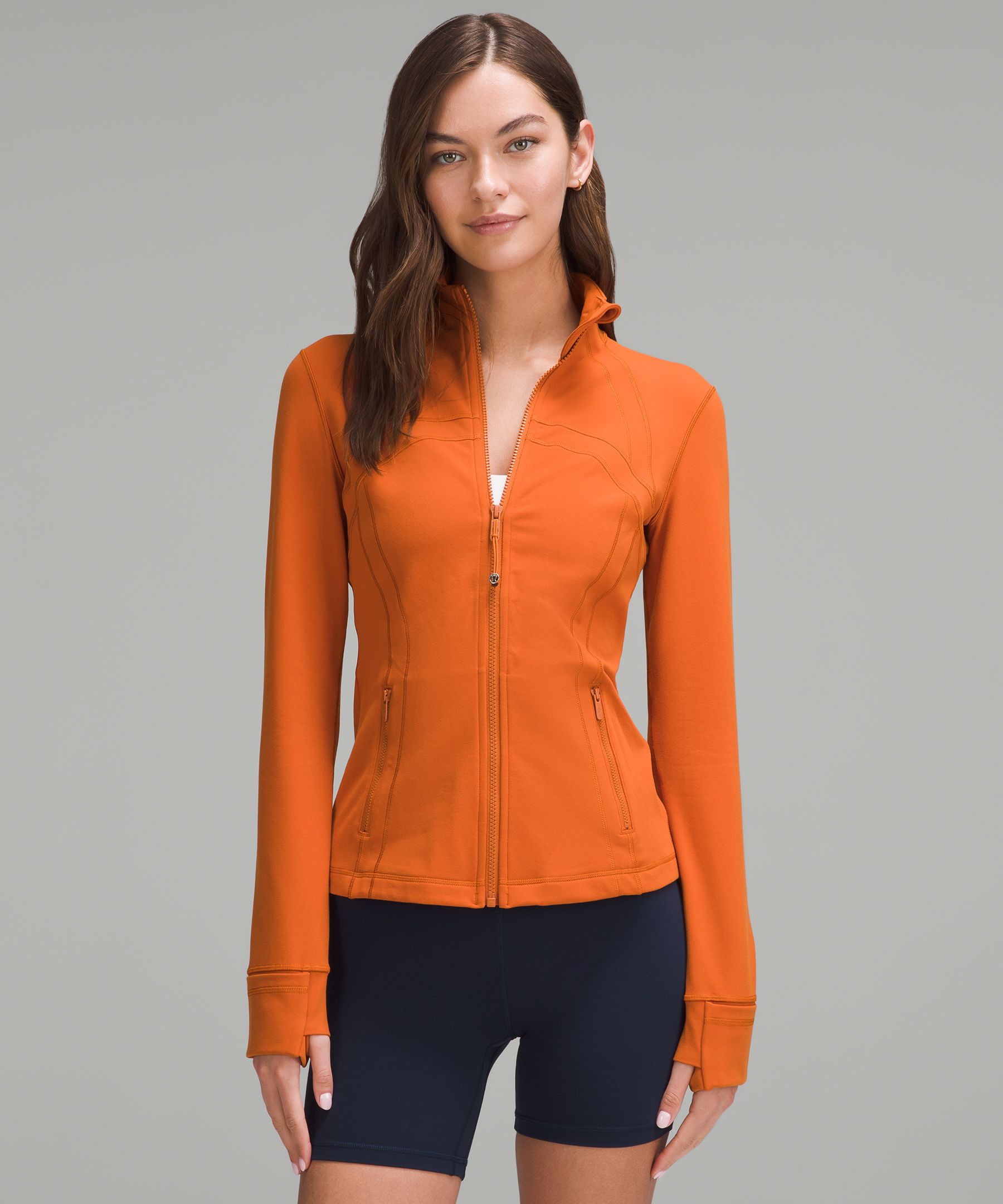 Lululemon Define Jacket In Orange