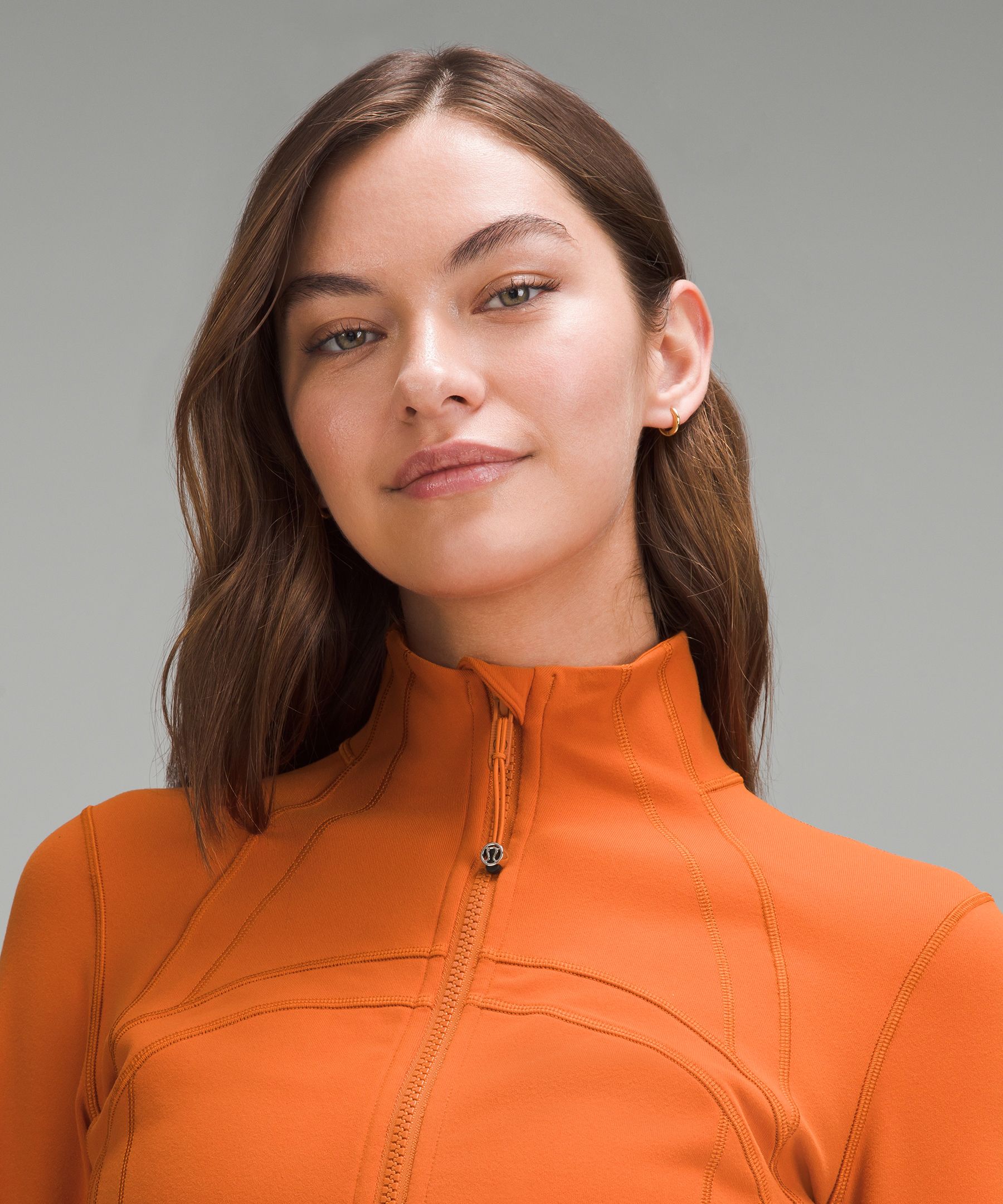 Lululemon Define Jacket In Orange