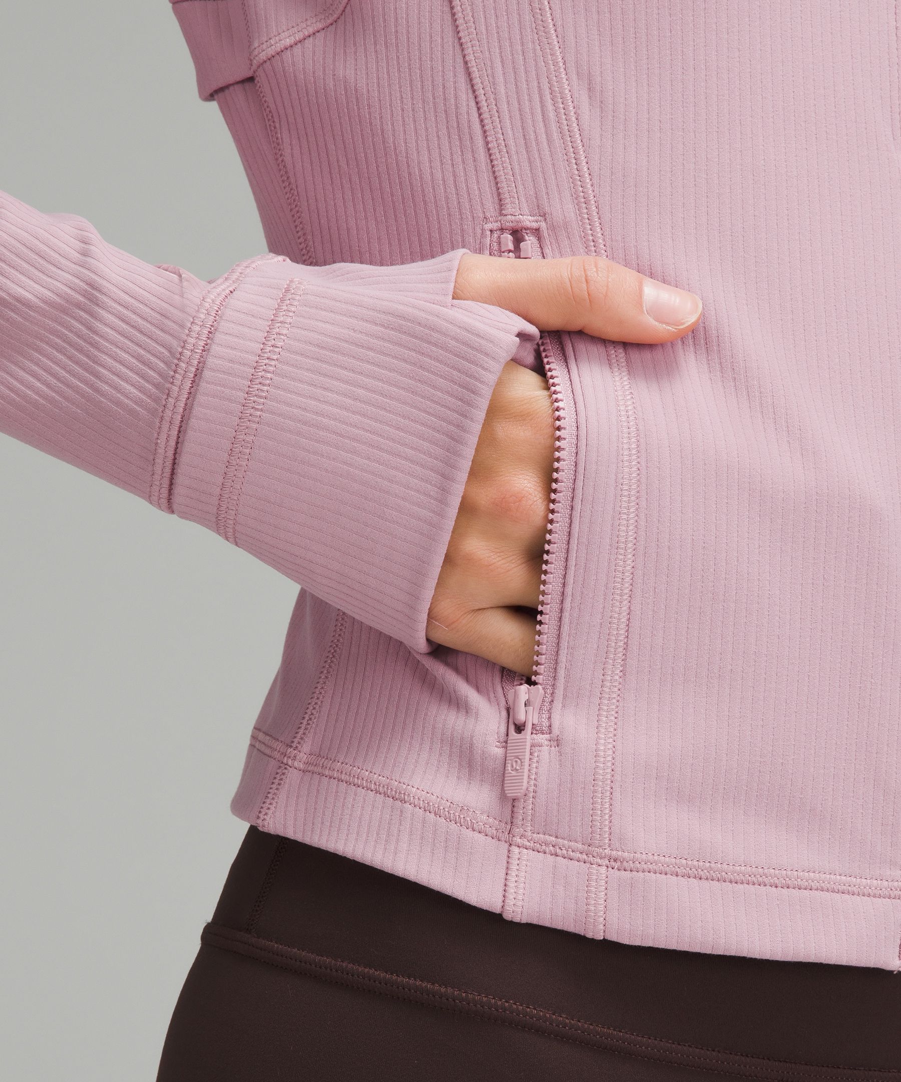 Define Cropped Jacket *Ribbed Nulu | Women's Hoodies & Sweatshirts
