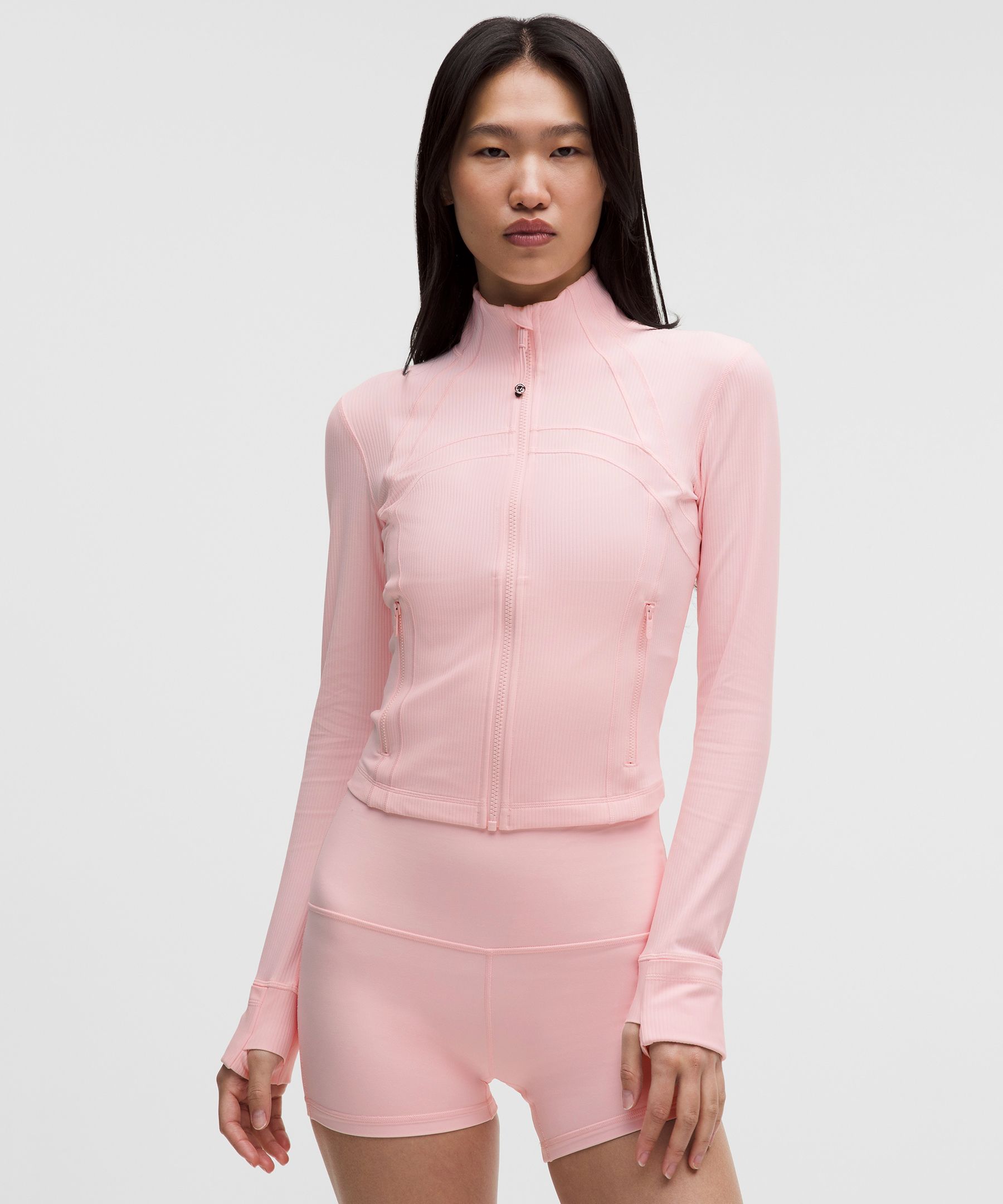 最終値下げ中❗️ルルレモン クロップdefineジャケット リブnulu LW3HOBS_074028_1?size=800,800