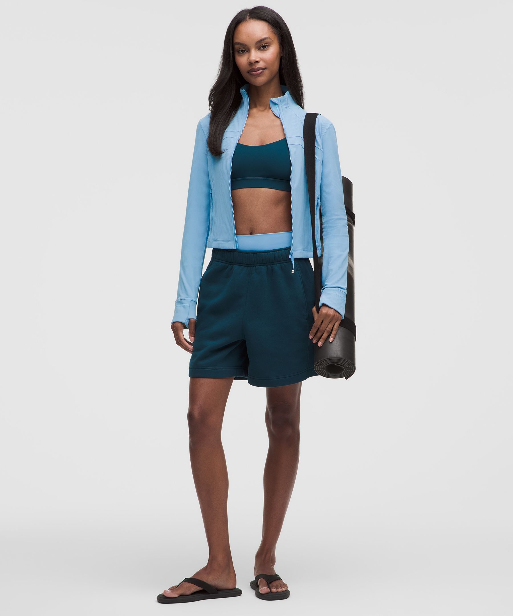 Define Cropped Jacket *Ribbed Nulu