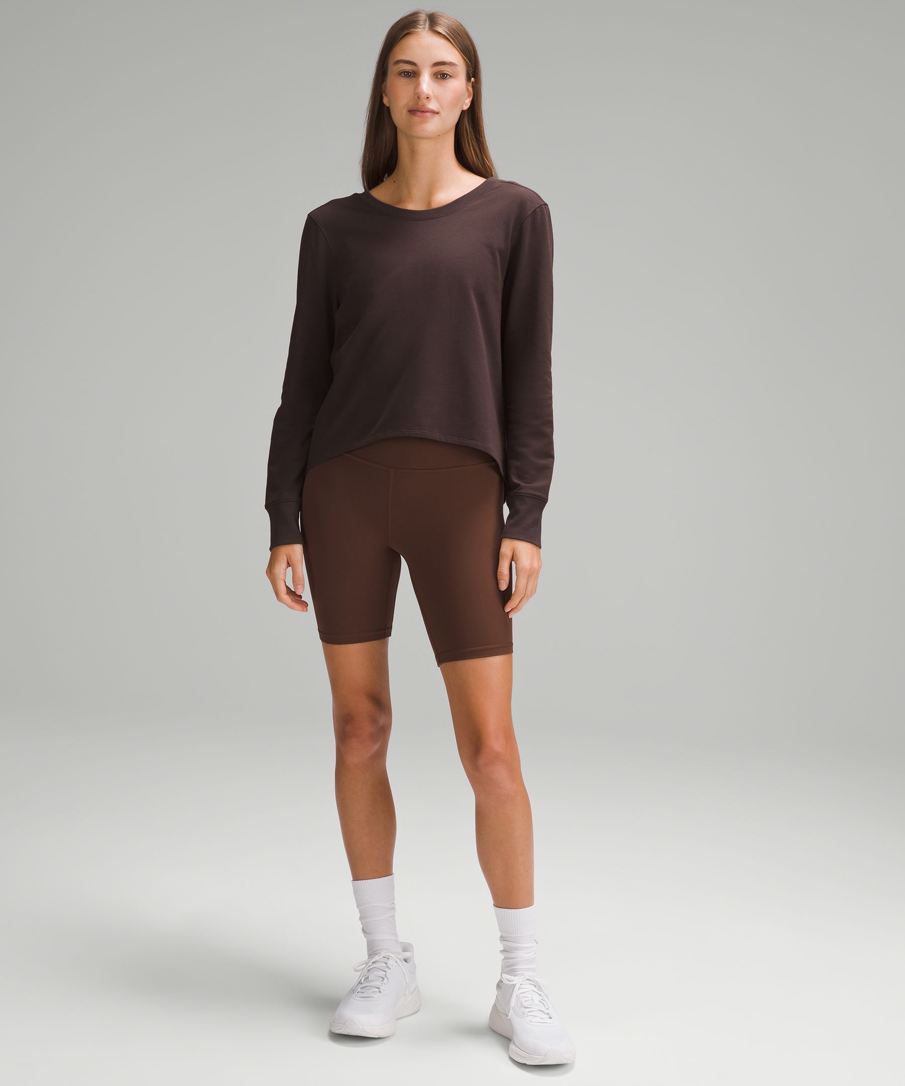 ルルレモン Twist–Back French Terry Pullover Twist-Back French Terry Pullover | lululemon SG