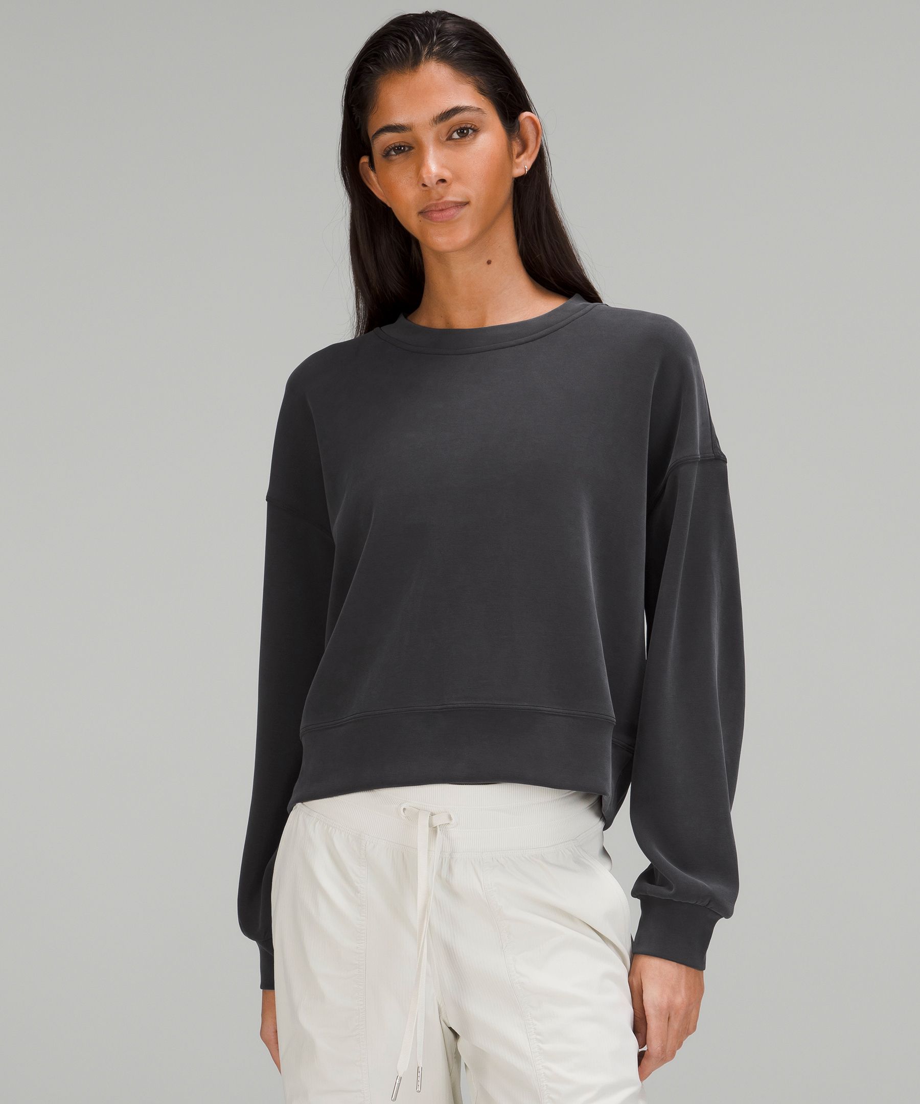 Softstreme Perfectly Oversized Cropped Crew Lululemon EU