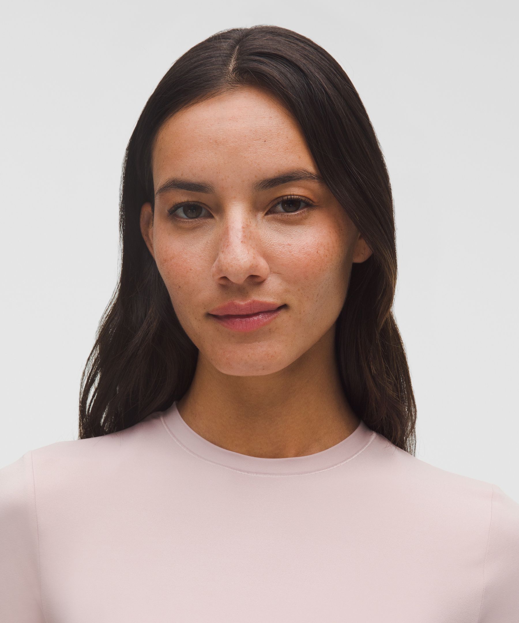 Lululemon Wundermost Ultra-soft Nulu Crewneck Cropped T-shirt