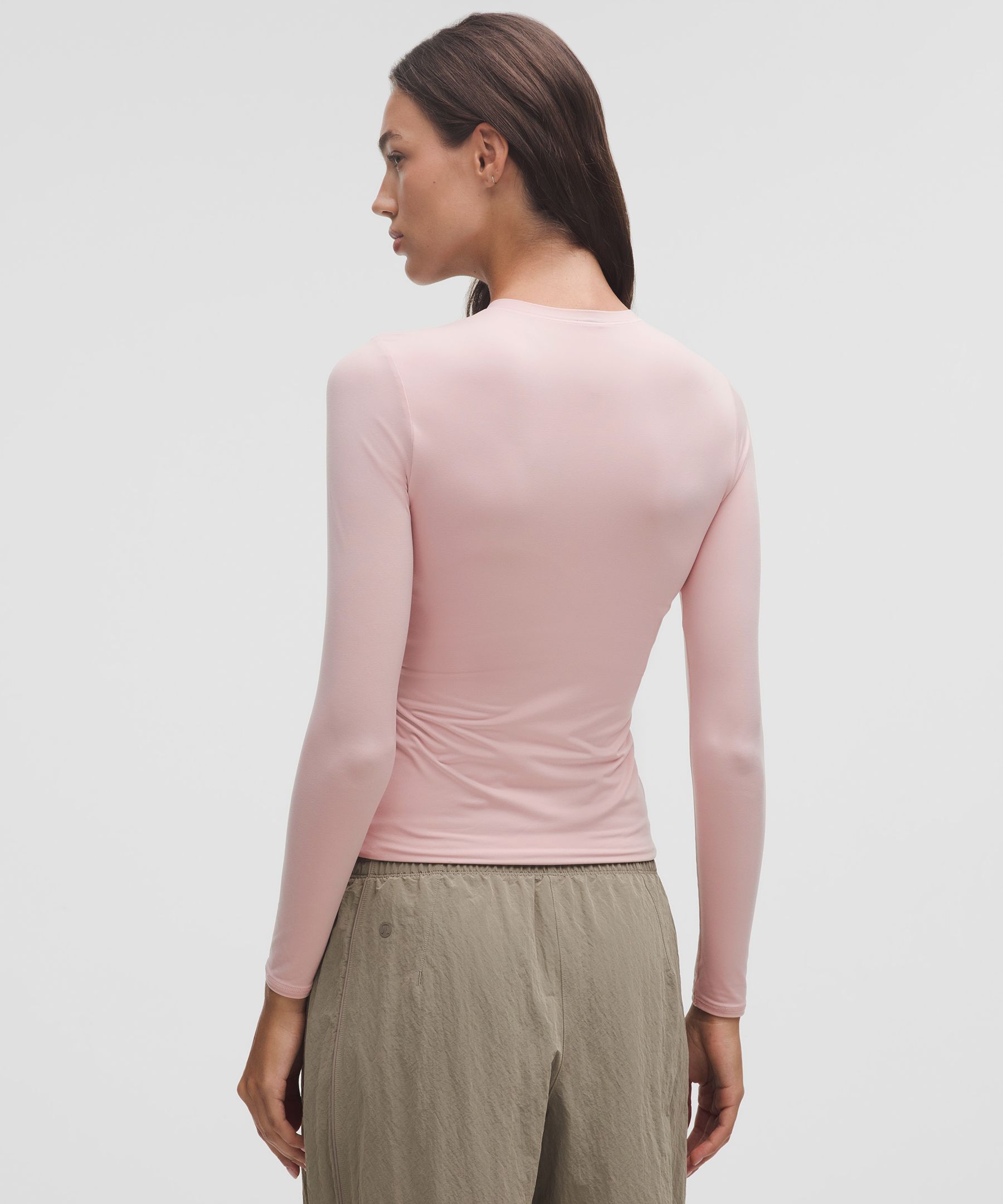 Lululemon Wundermost Ultra-soft Nulu Crewneck Long-sleeve Shirt