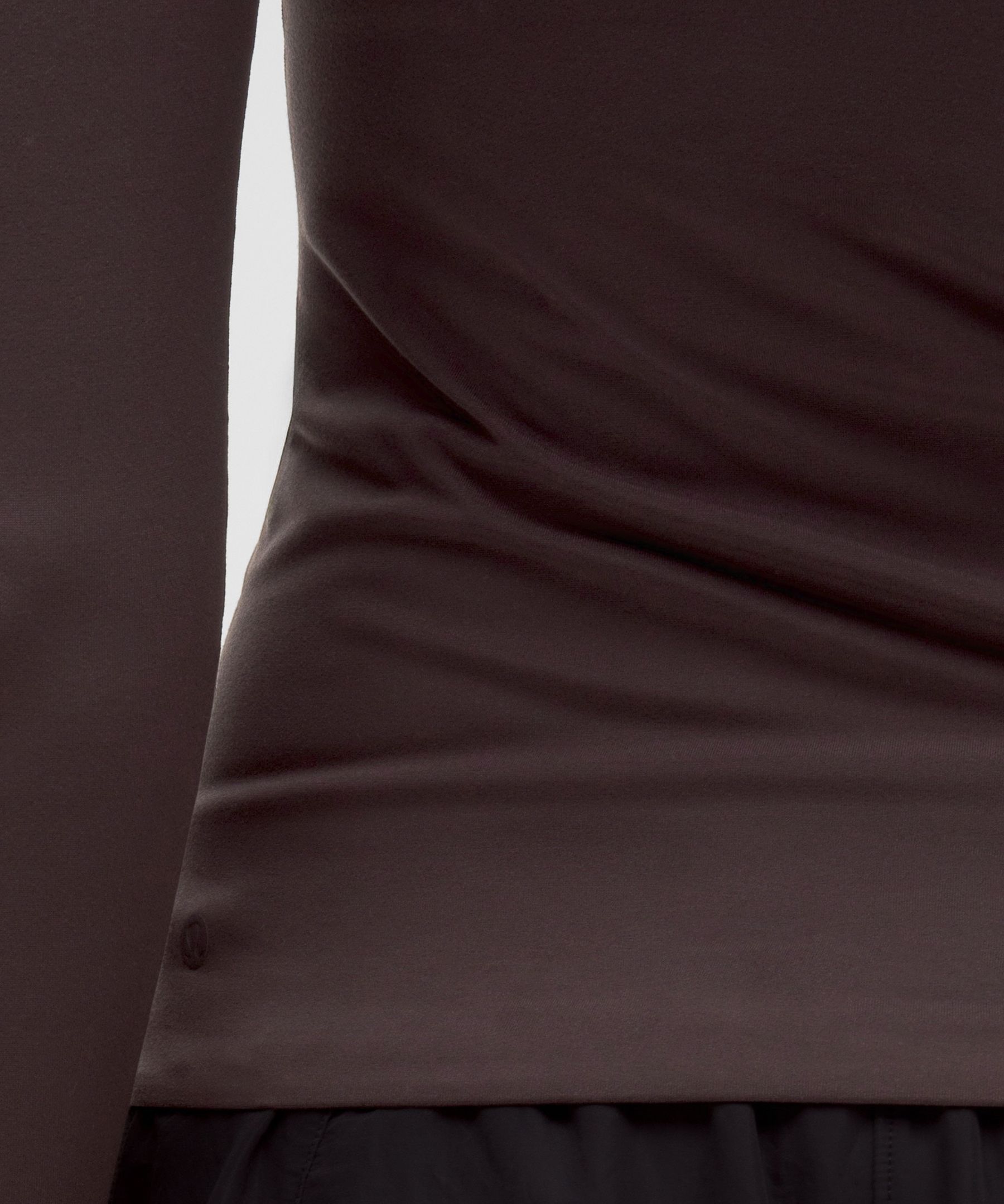 Lululemon Wundermost Ultra-soft Nulu Crewneck Long-sleeve Shirt In Brown