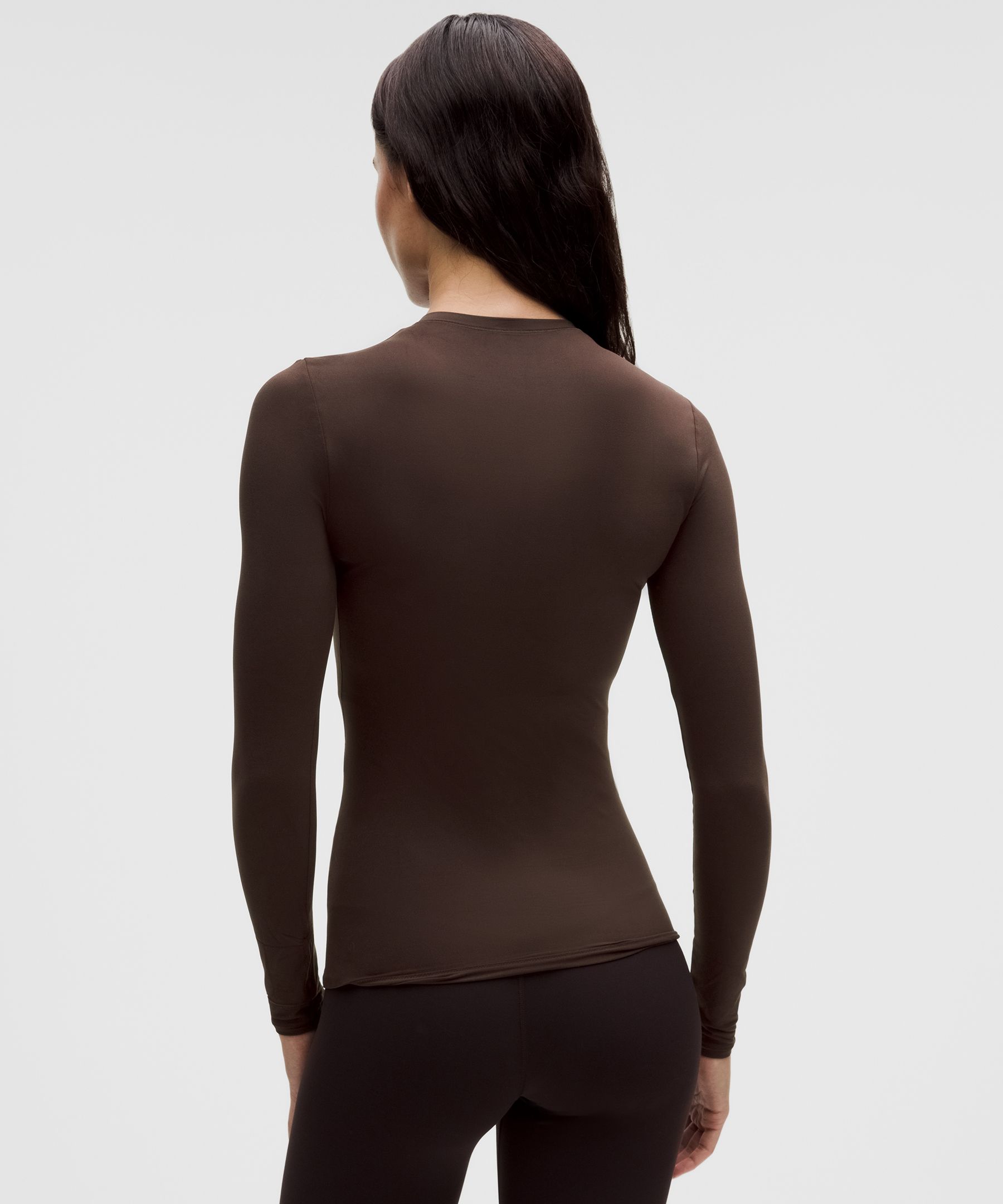 Lululemon Wundermost Ultra-soft Nulu Crewneck Long-sleeve Shirt