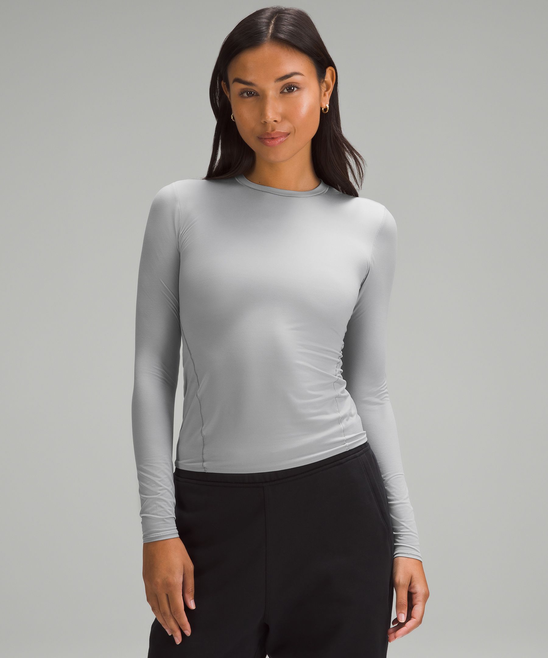 Wundermost Ultra-Soft Nulu Crewneck Long-Sleeve Shirt, Women's Long Sleeve  Shirts