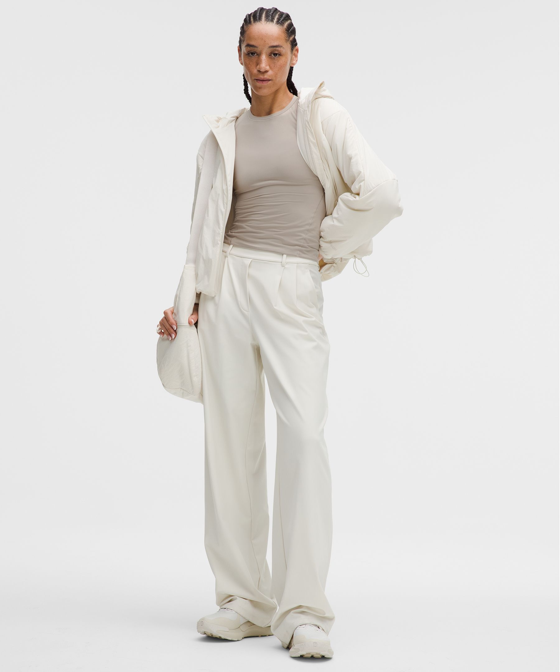 Wundermost Ultra-Soft Nulu Crewneck Long-Sleeve Shirt