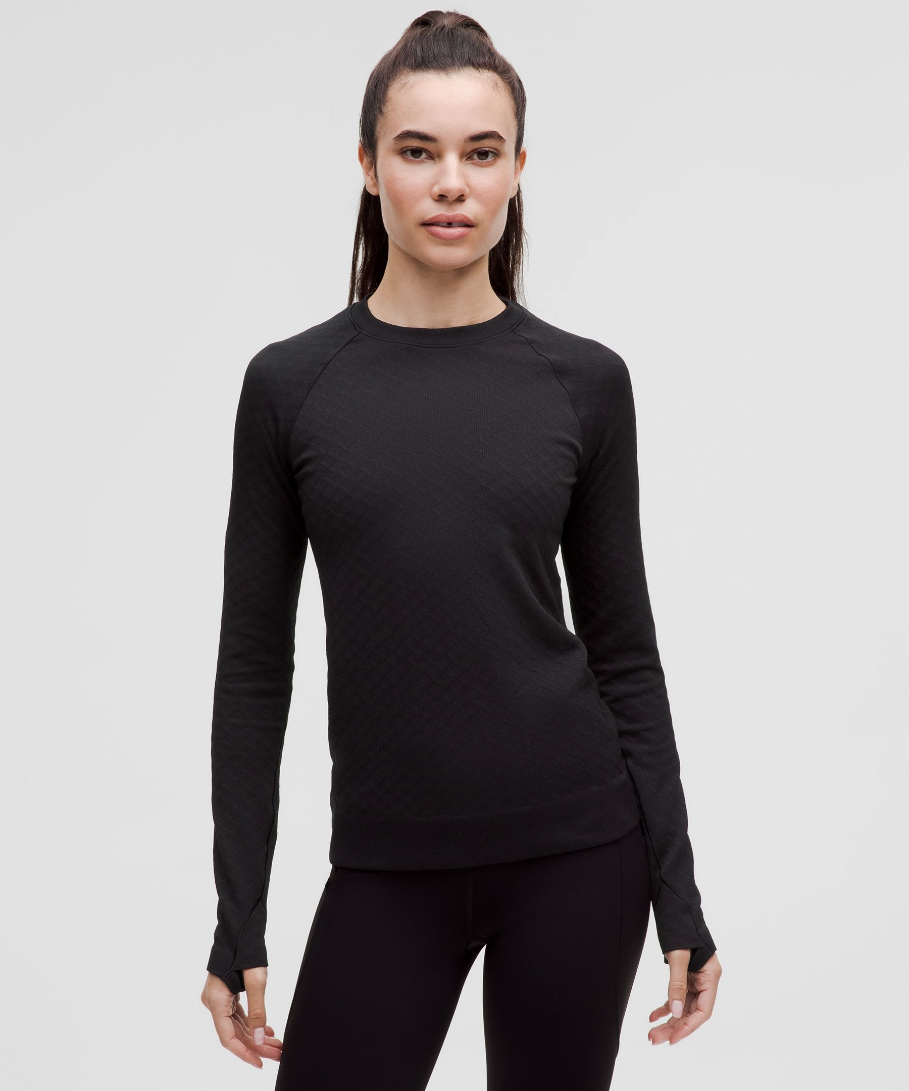 Lululemon Rest Less pullover purchases Carbon Blue long sleeve