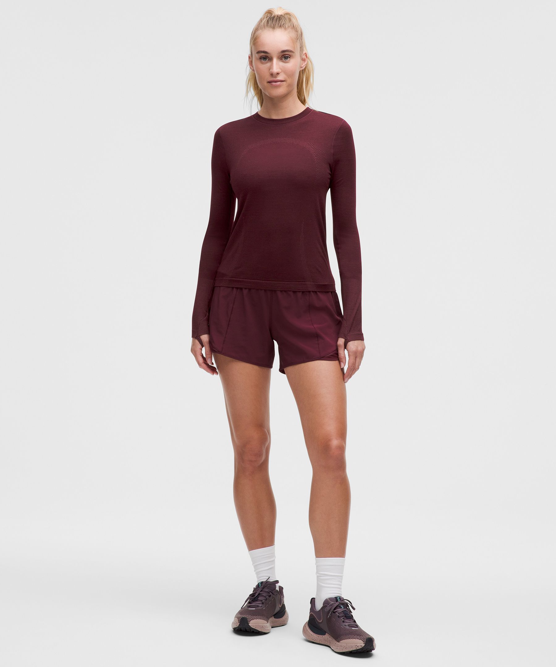 Lululemon Swiftly Wool Long-sleeve Shirt Waist Length