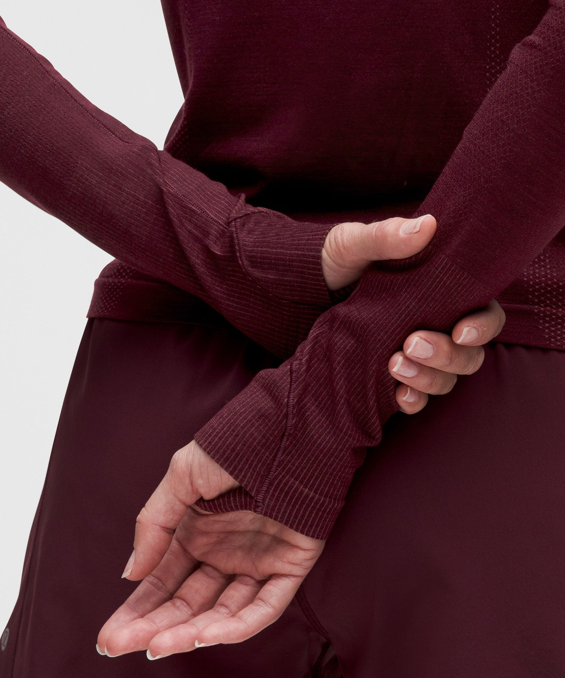 Lululemon Swiftly Wool Long-sleeve Shirt Waist Length