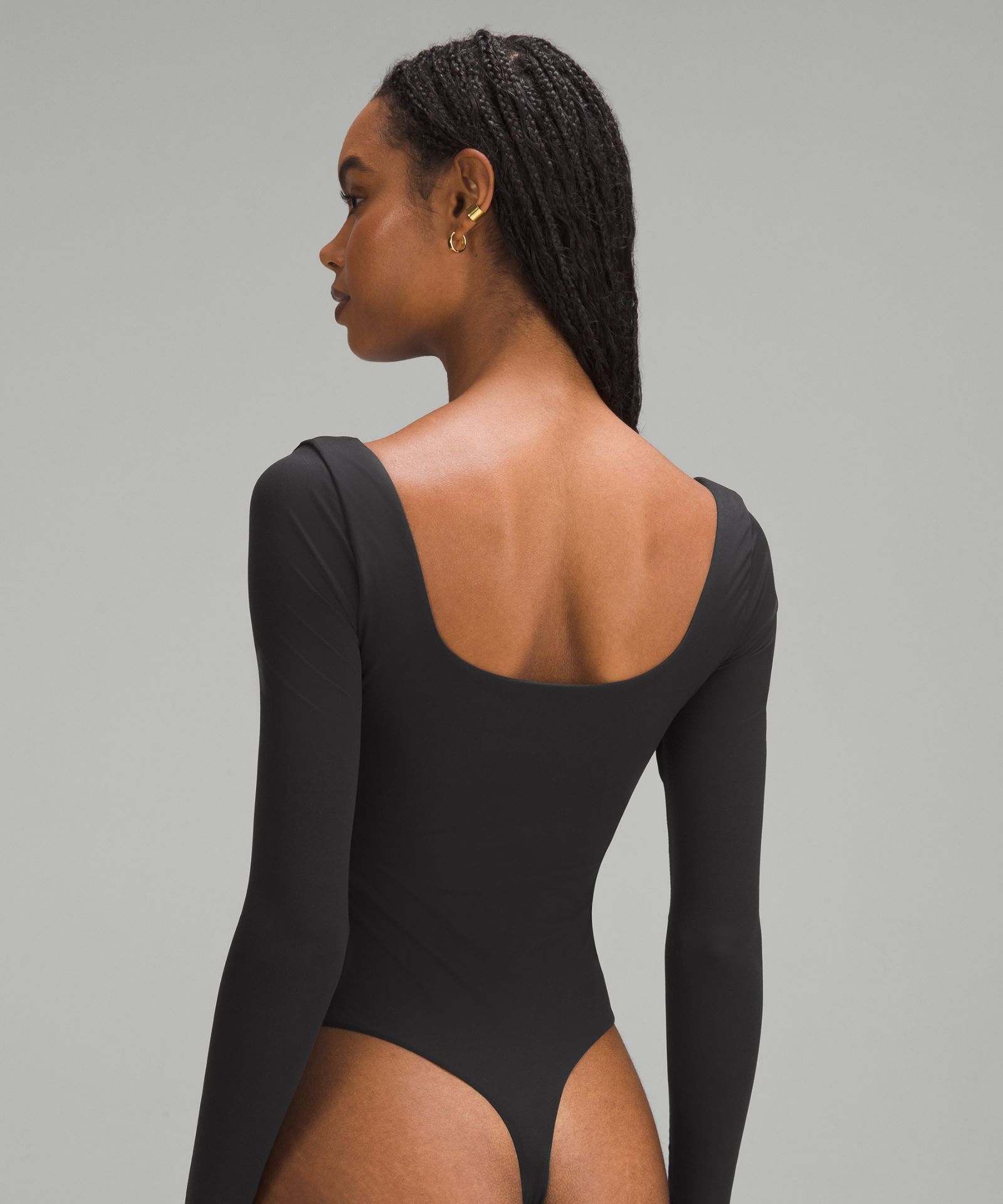 Женское боди Lululemon Wundermost Nulu с длинным рукавом — фото 3