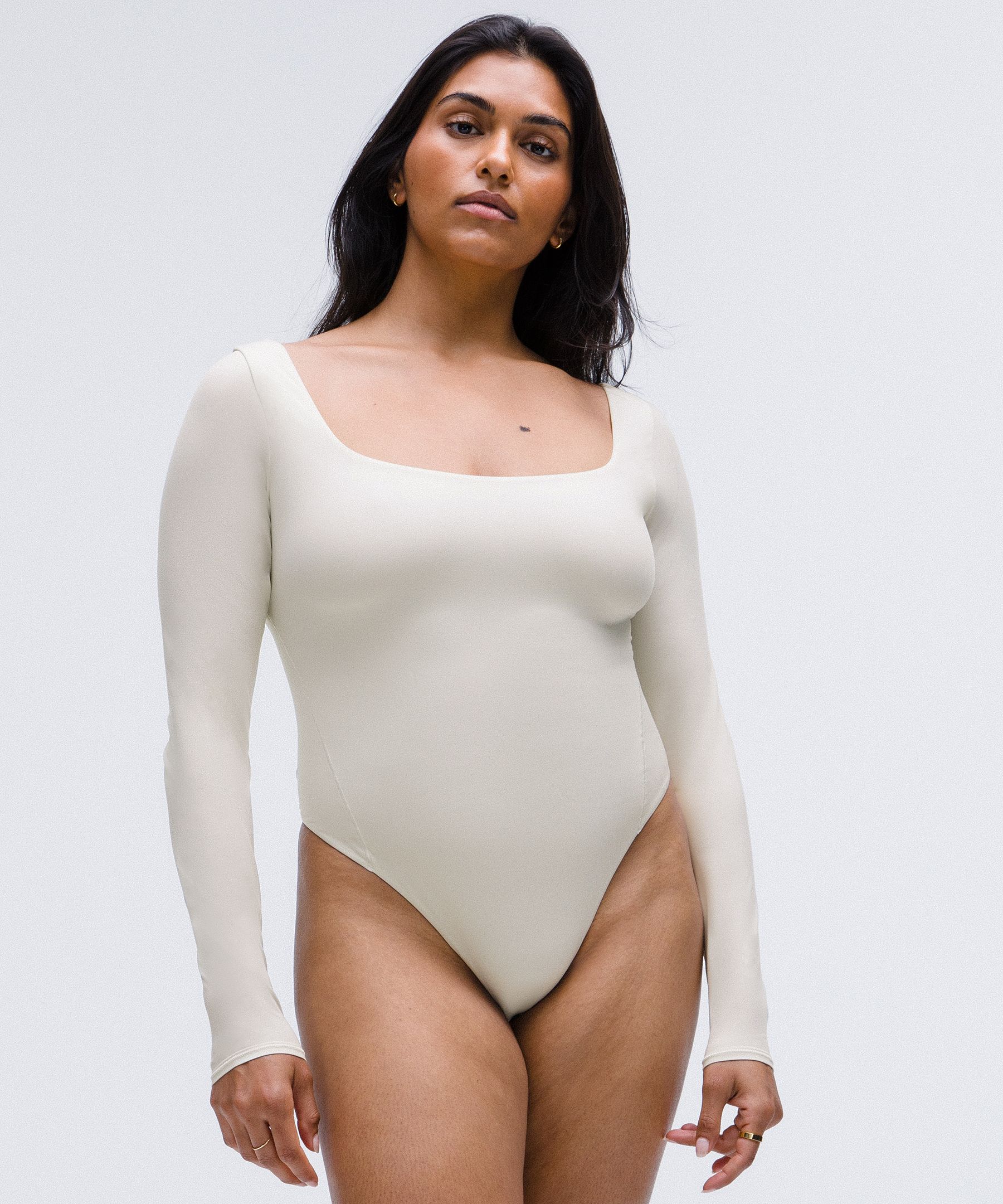 Plus Size Bodysuit White Latex Bodysuit Vinyl Cream Color Fashion Lingerie  White Bodysuit Turtleneck Short Sleeve Bodysuit Women's Sexy Body -   Canada