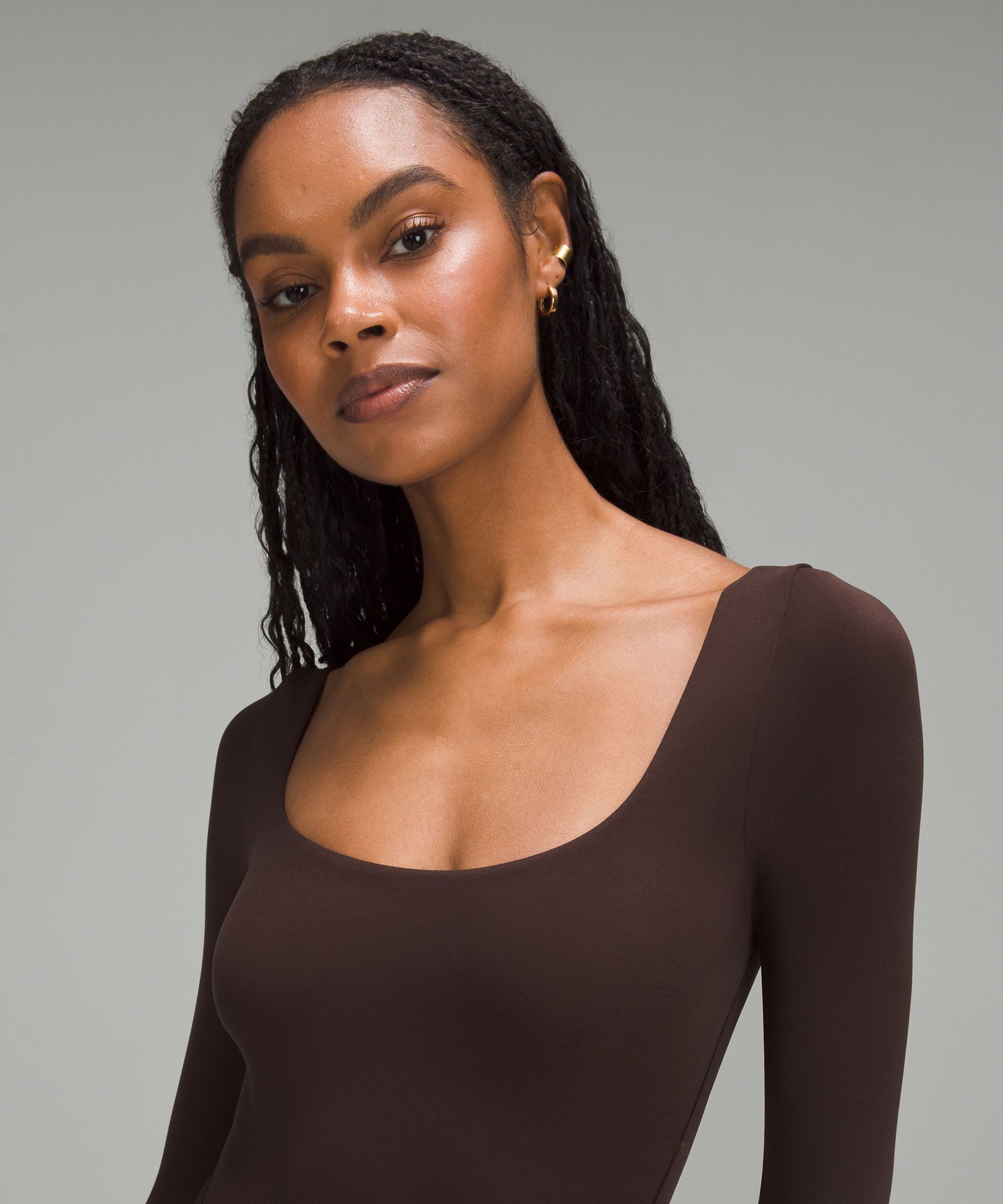 Lululemon Wundermost Ultra-Soft Nulu Asymmetrical Bodysuit - ShopStyle  Shapewear