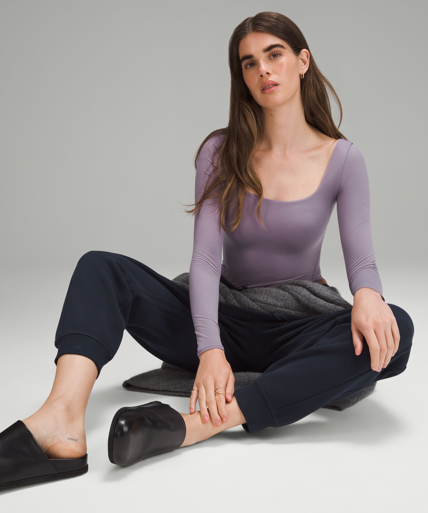 Lululemon athletica Wundermost Ultra-Soft Nulu Square-Neck