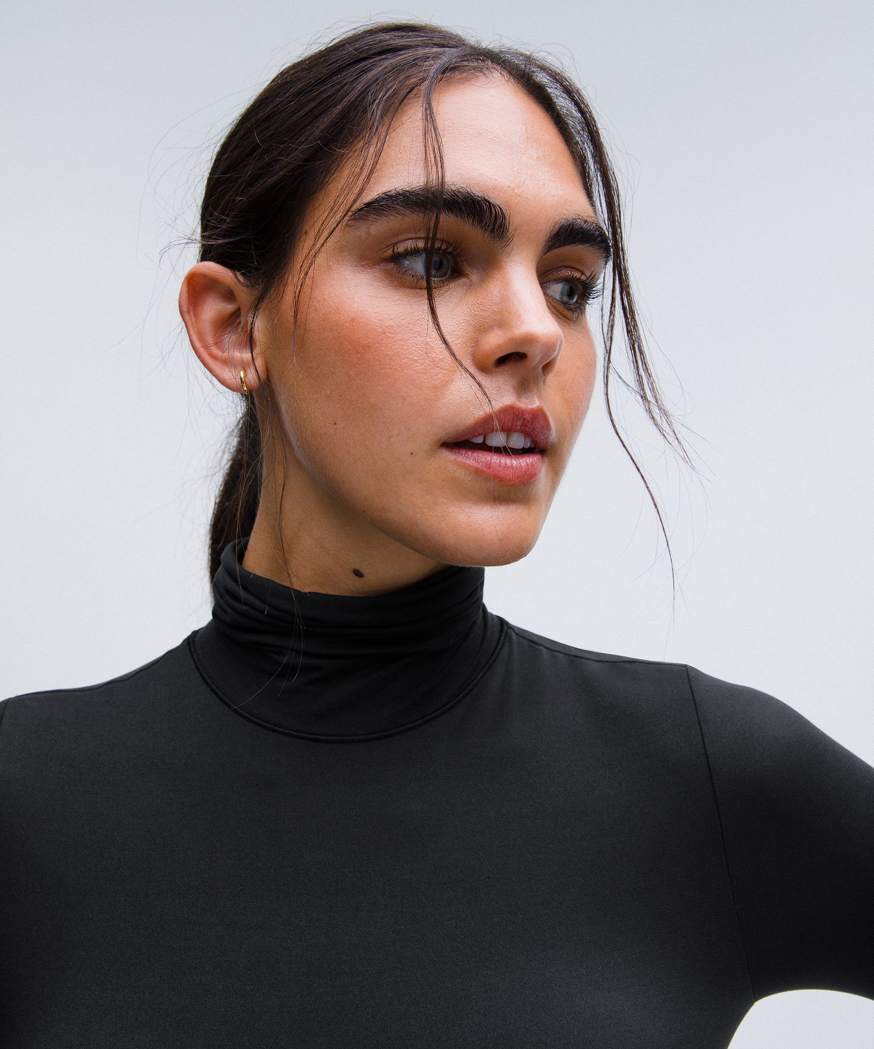 Shop Lululemon Wundermost Bodysuit - Ultra-soft Nulu Turtleneck Bodysuit