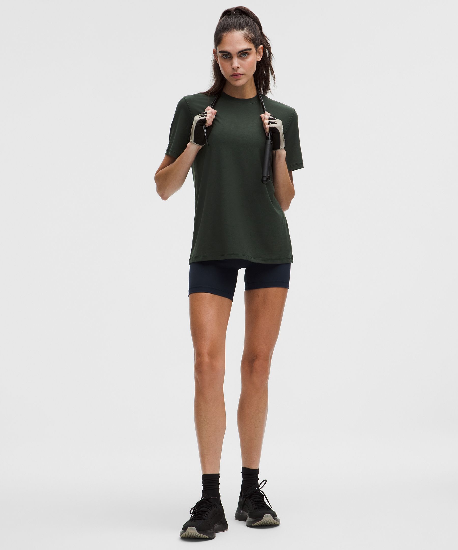 Lululemon Jersey Training Short-sleeve Shirt